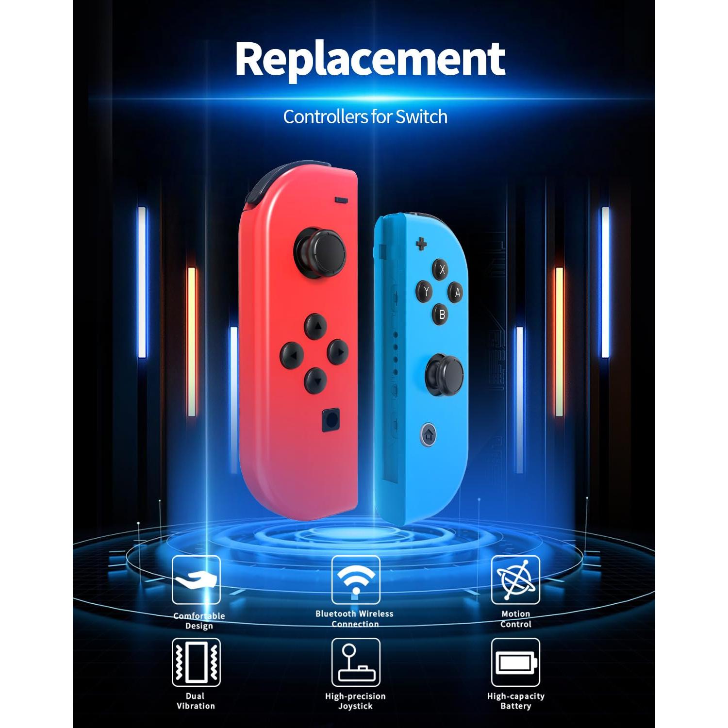 Controlador Inalámbrico Genérico para Switch/Lite/OLED - 18H Batería