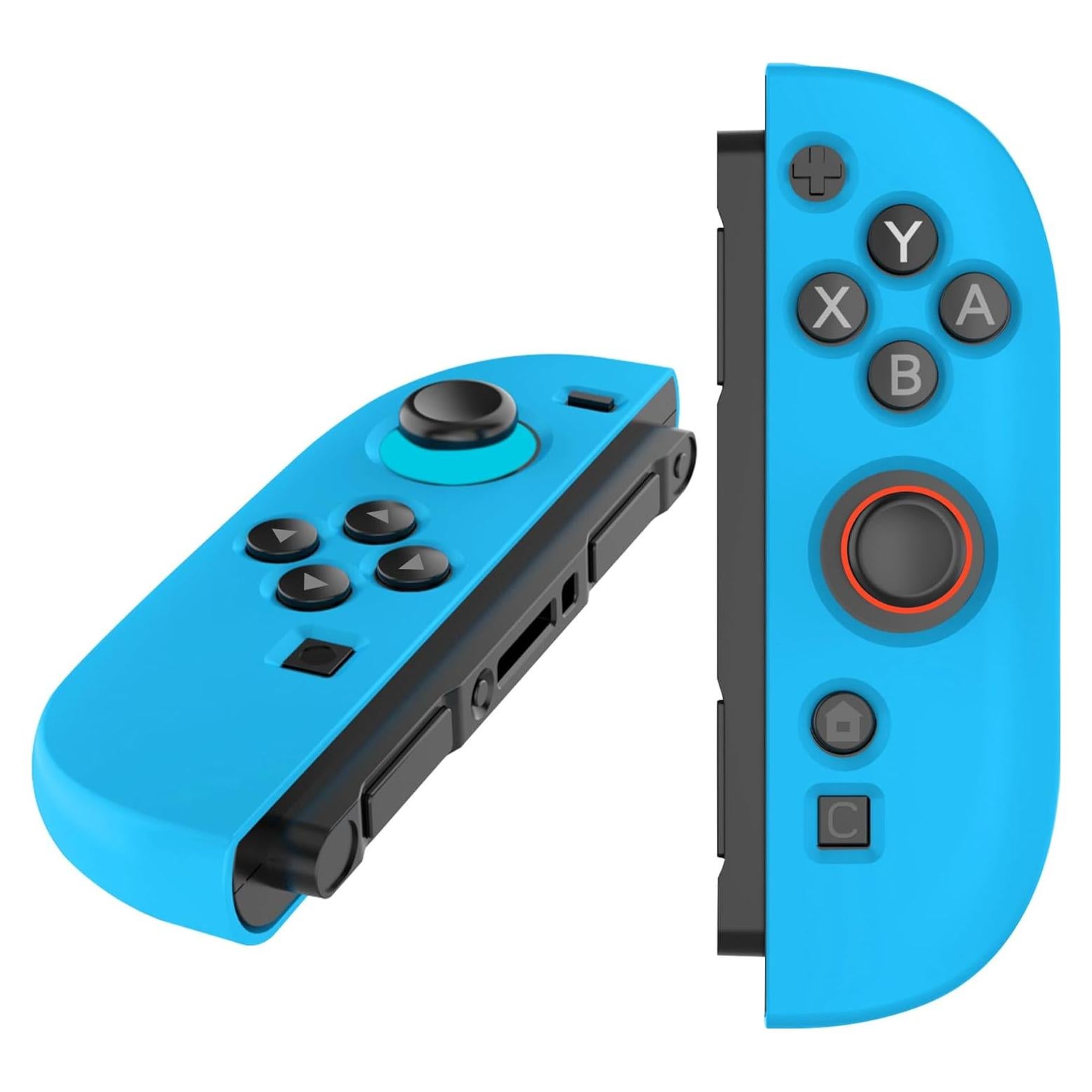 Funda protectora de silicona RAIALL para Joy-Con Switch 2 Azul