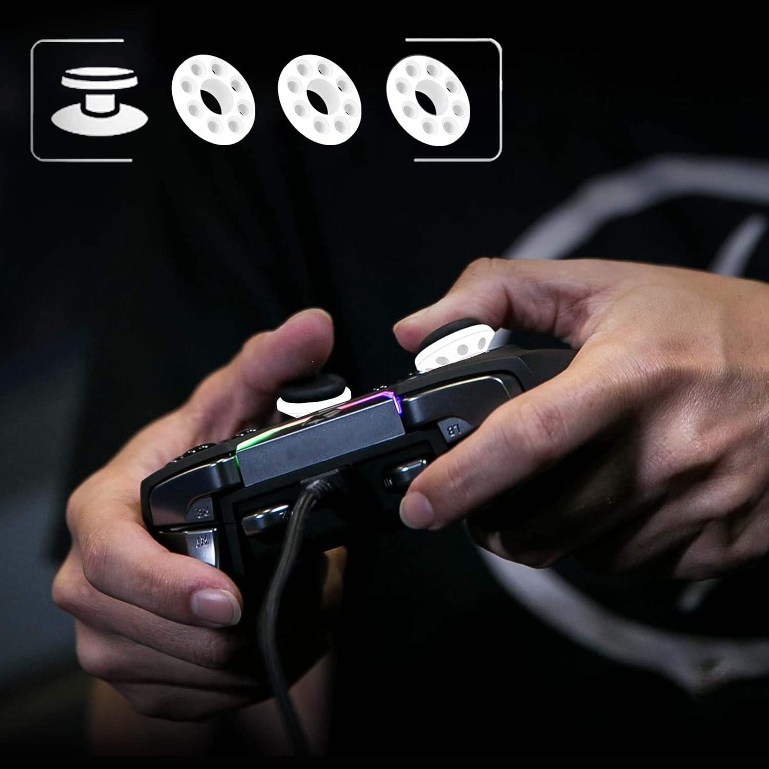 Anillos de Precisión para Controladores Xbox y Razer - 5 Piezas
