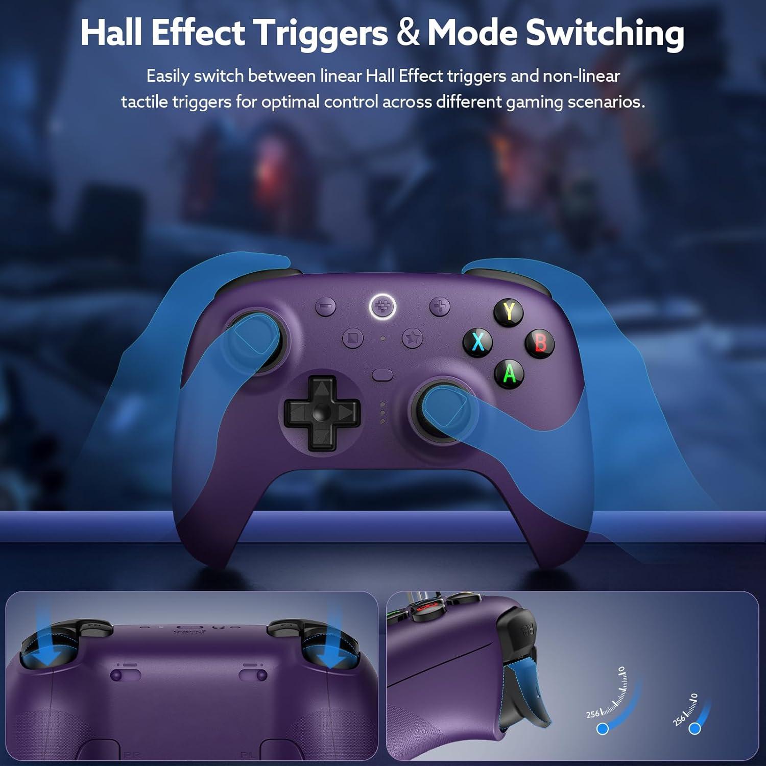 Controlador Inalámbrico 8BitDo Ultimate 2 con Joysticks TMR