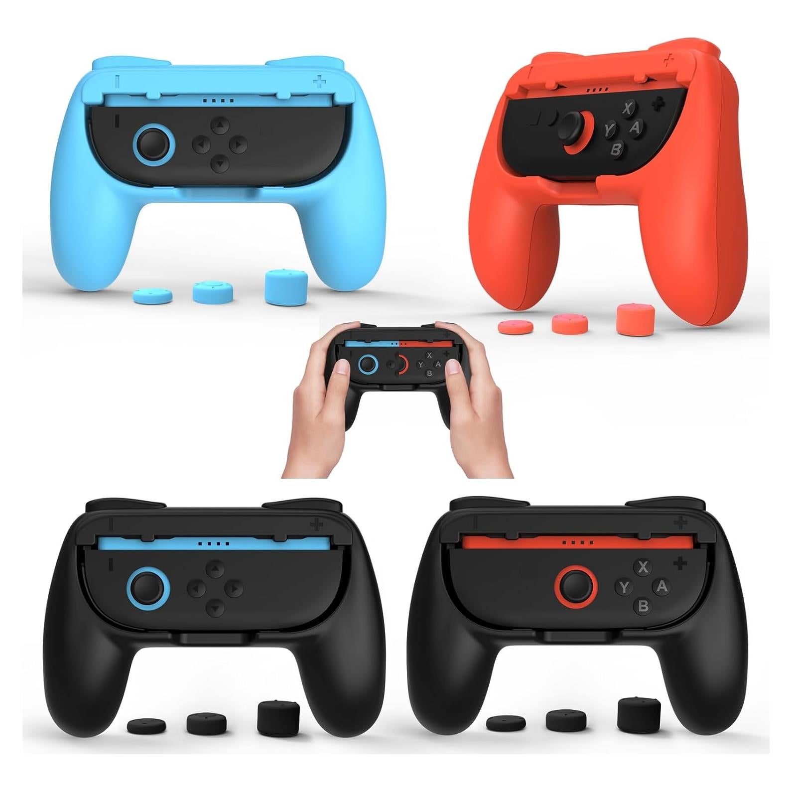 Paquete de 4 Agarre Ergonómico DOBE para Nintendo Switch 2