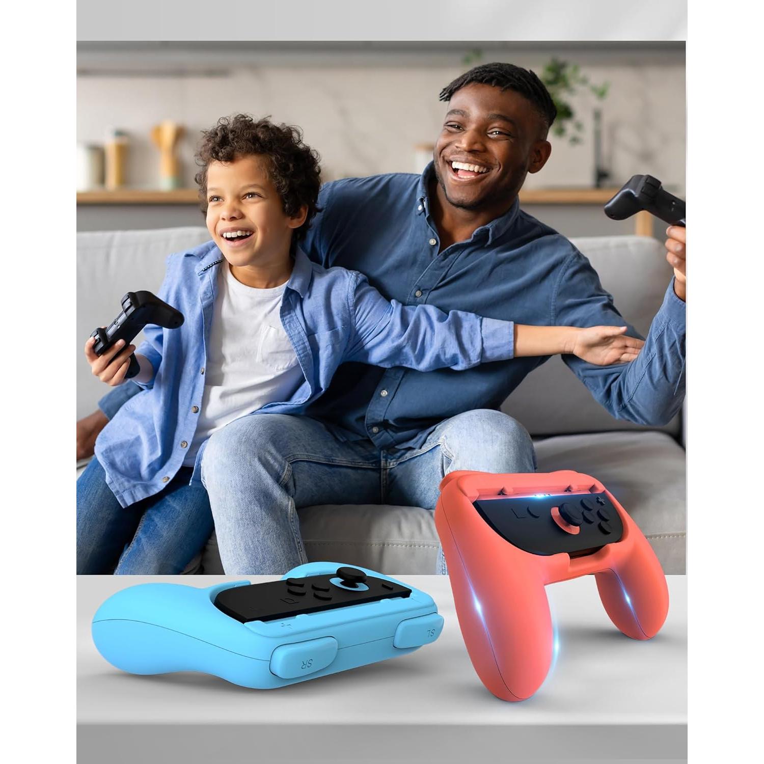 Paquete de 4 Agarre Ergonómico DOBE para Nintendo Switch 2