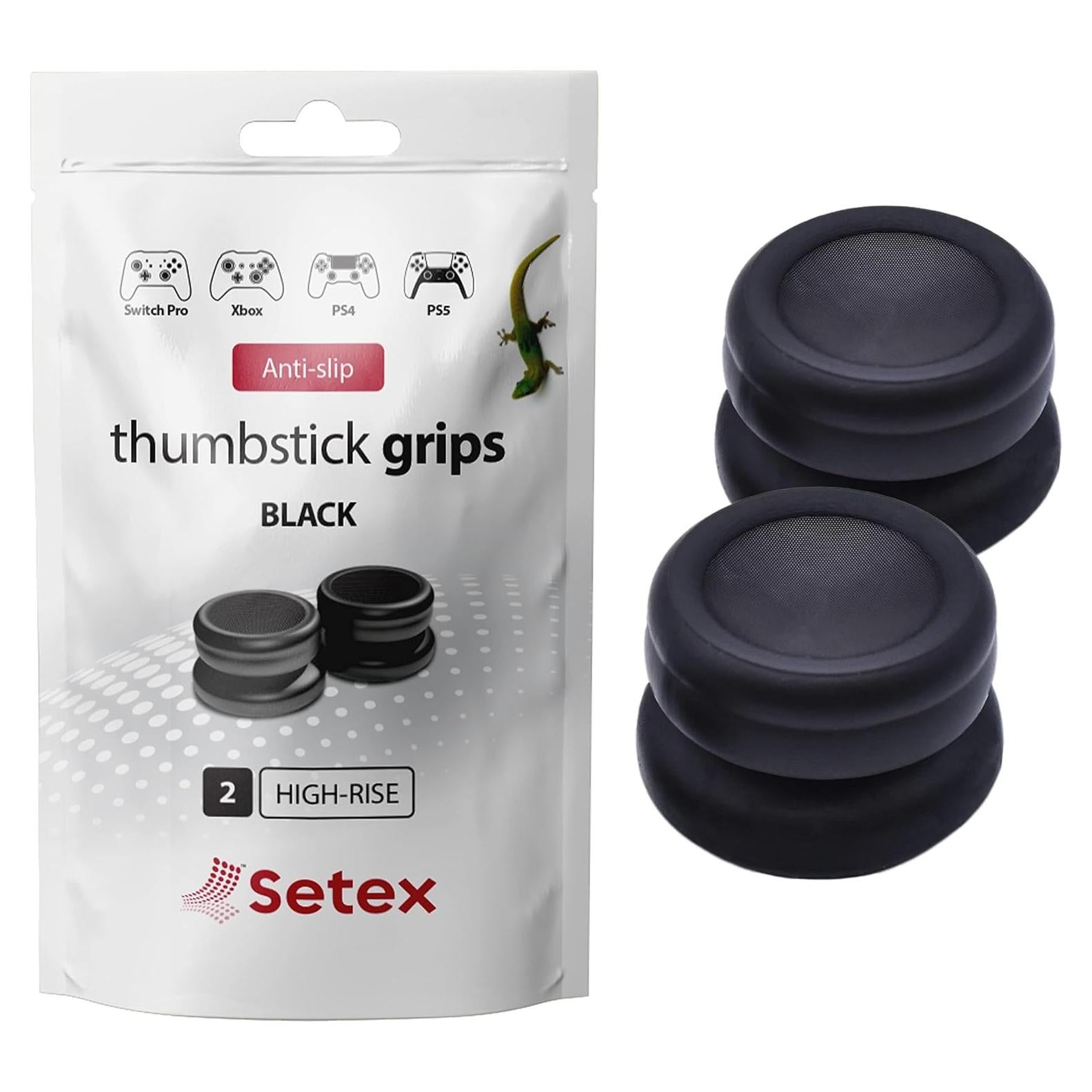 Cubiertas de Agarre Setex para Controladores PS5, PS4, Xbox, Switch