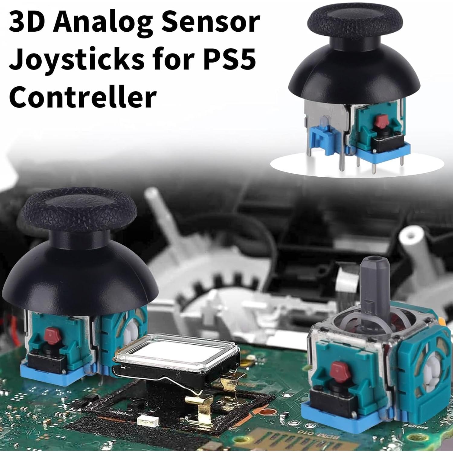 Reemplazo Joysticks TOMSIN para Controlador PS5 - Kit de 4 Módulos