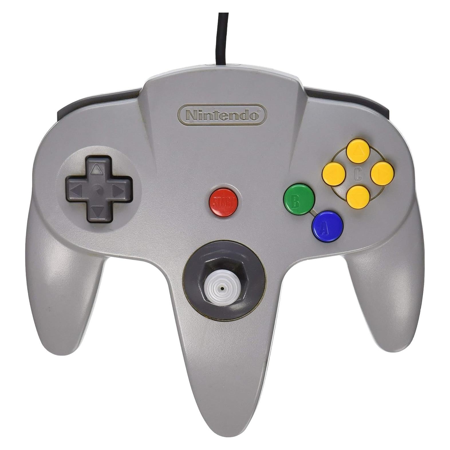 Controlador Nintendo 64 Gris Original Renovado 348.7g