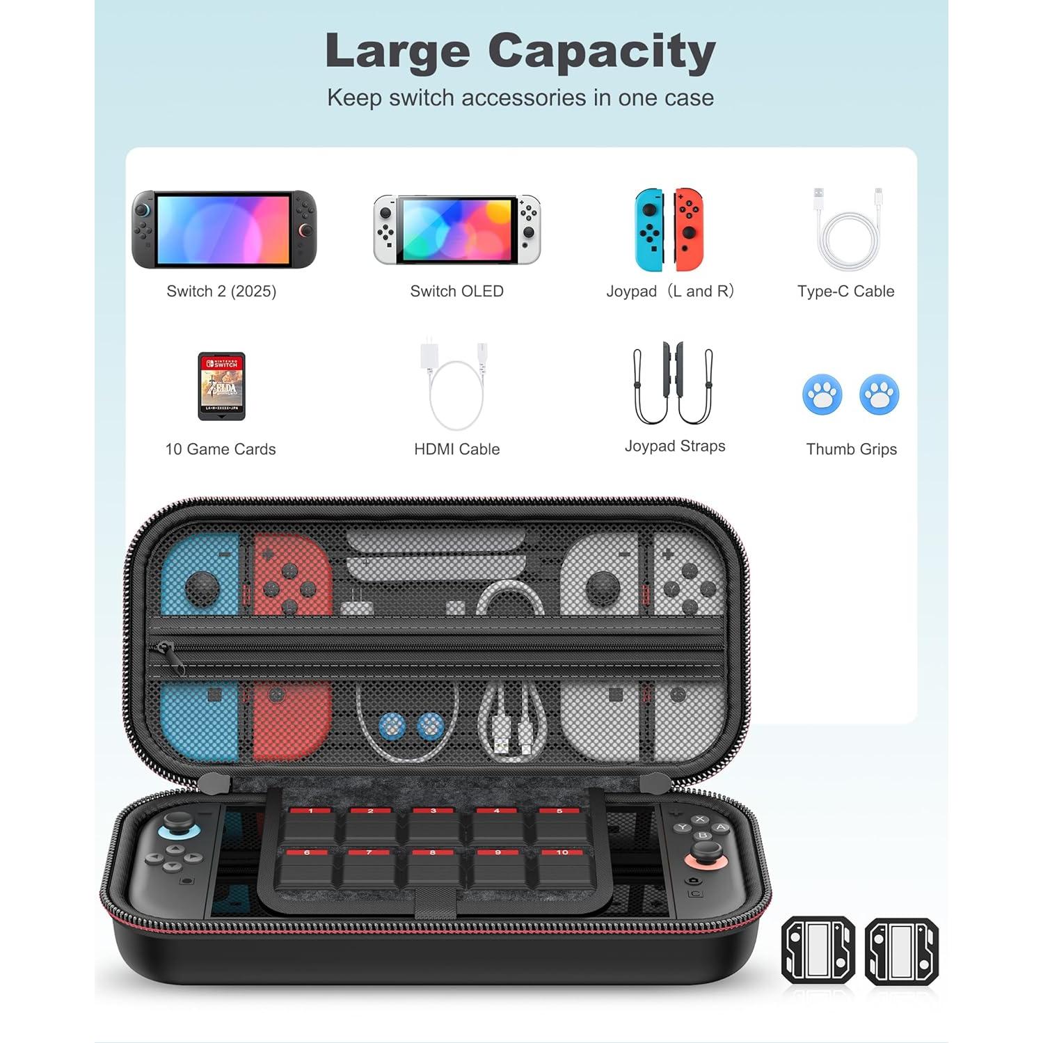 Kit de Accesorios Nintendo Switch 2 17 en 1 Spican
