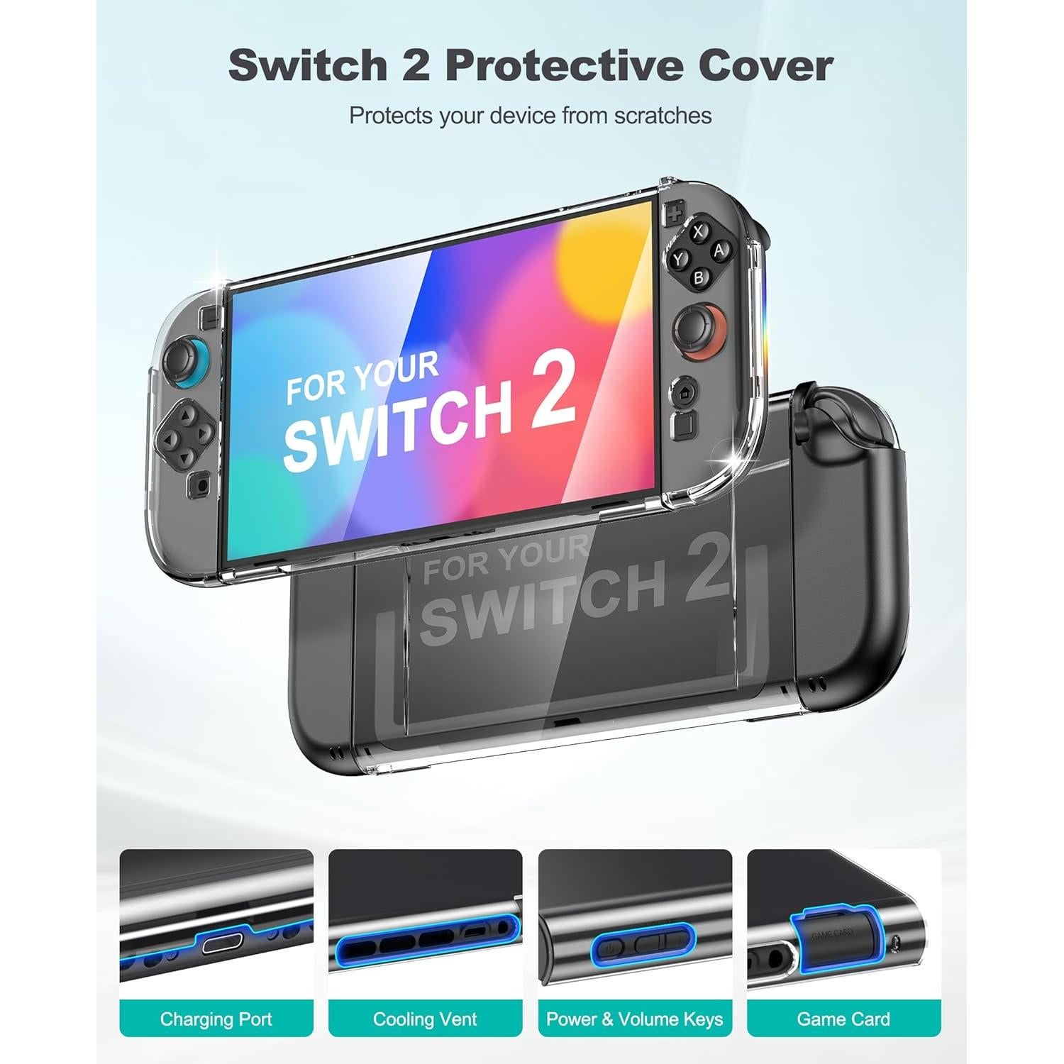 Kit de Accesorios Nintendo Switch 2 17 en 1 Spican