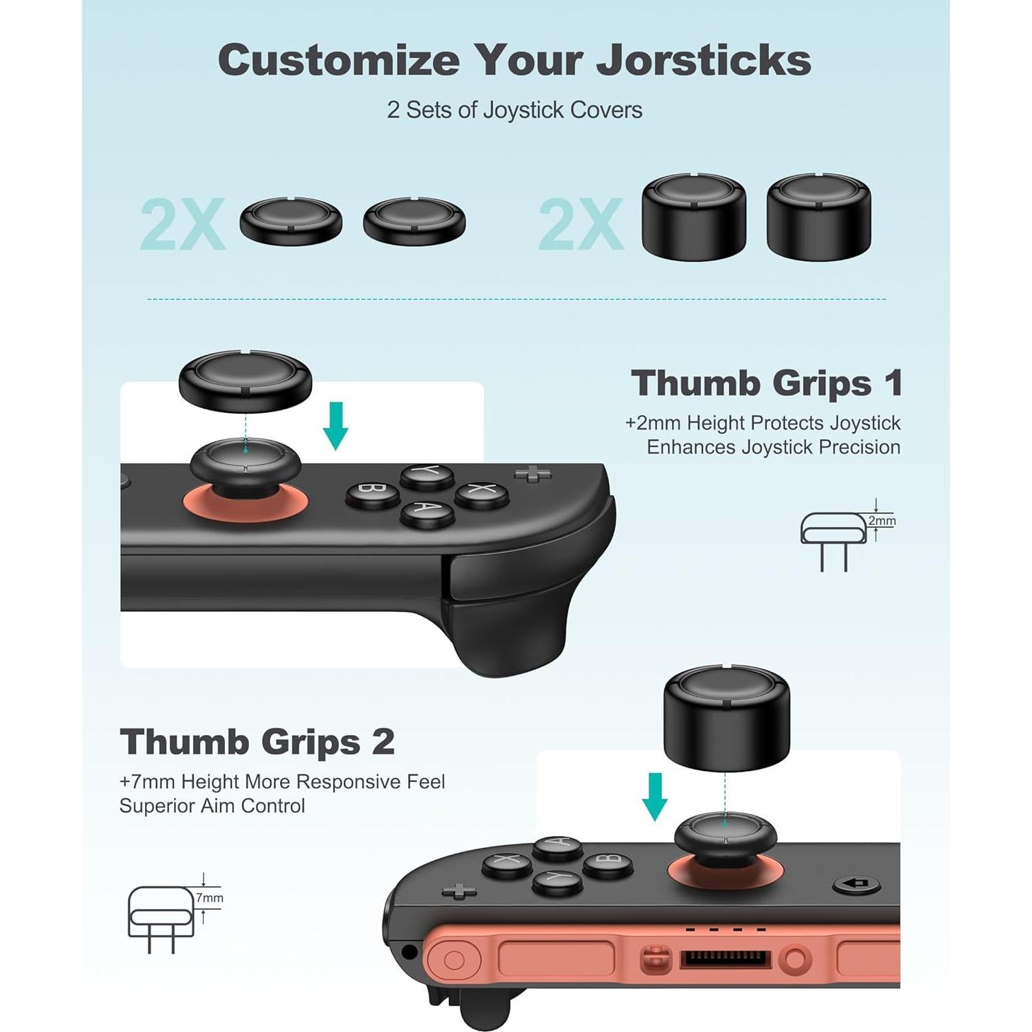 Kit de Accesorios Nintendo Switch 2 17 en 1 Spican