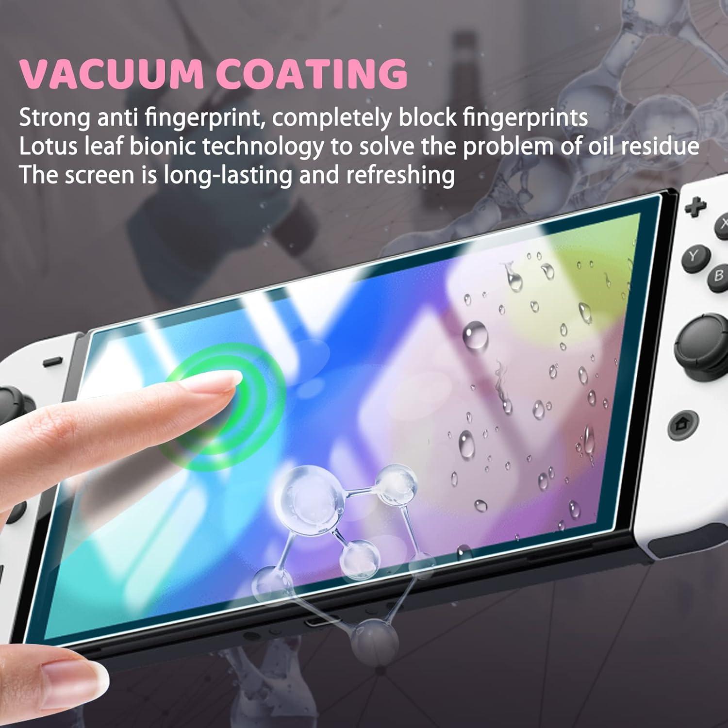 Funda Protectora Rosa DLseego para Nintendo Switch OLED 2021