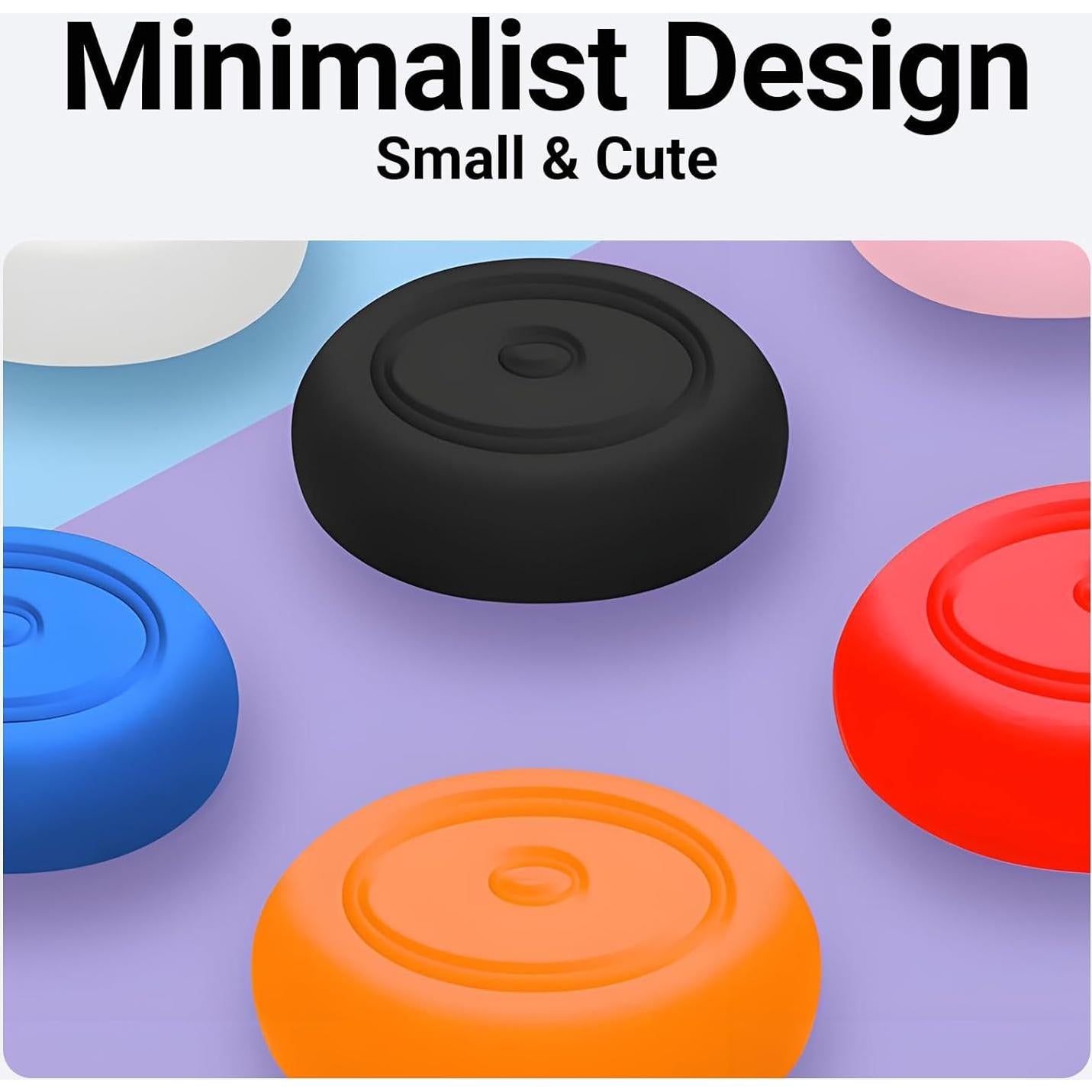 Agarraderas para Pulgar QUBAMG para Nintendo Switch 2 - 8 Piezas Naranja