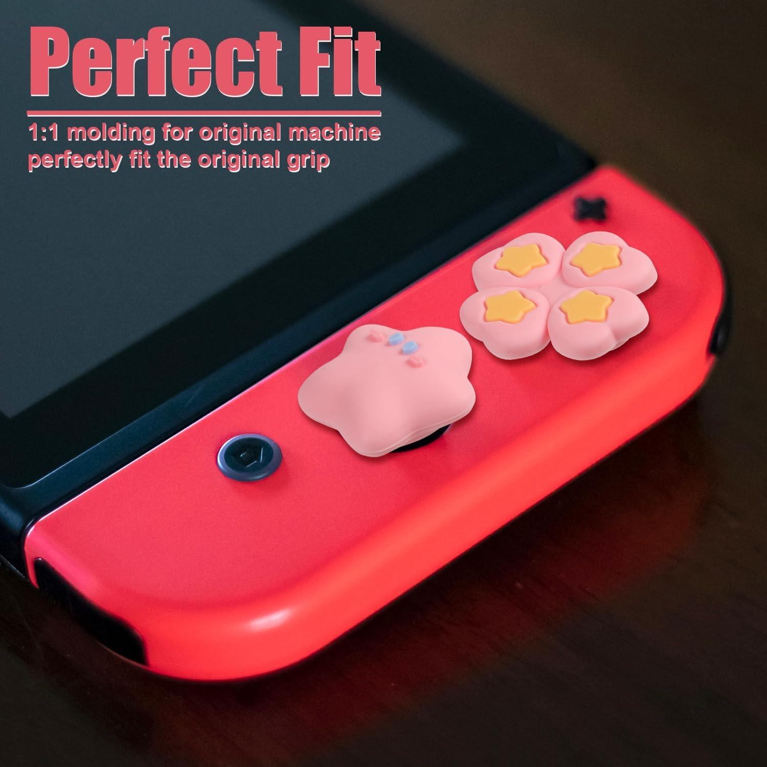 Juego de Tapas de Joystick Silicona Lasuroa para Switch