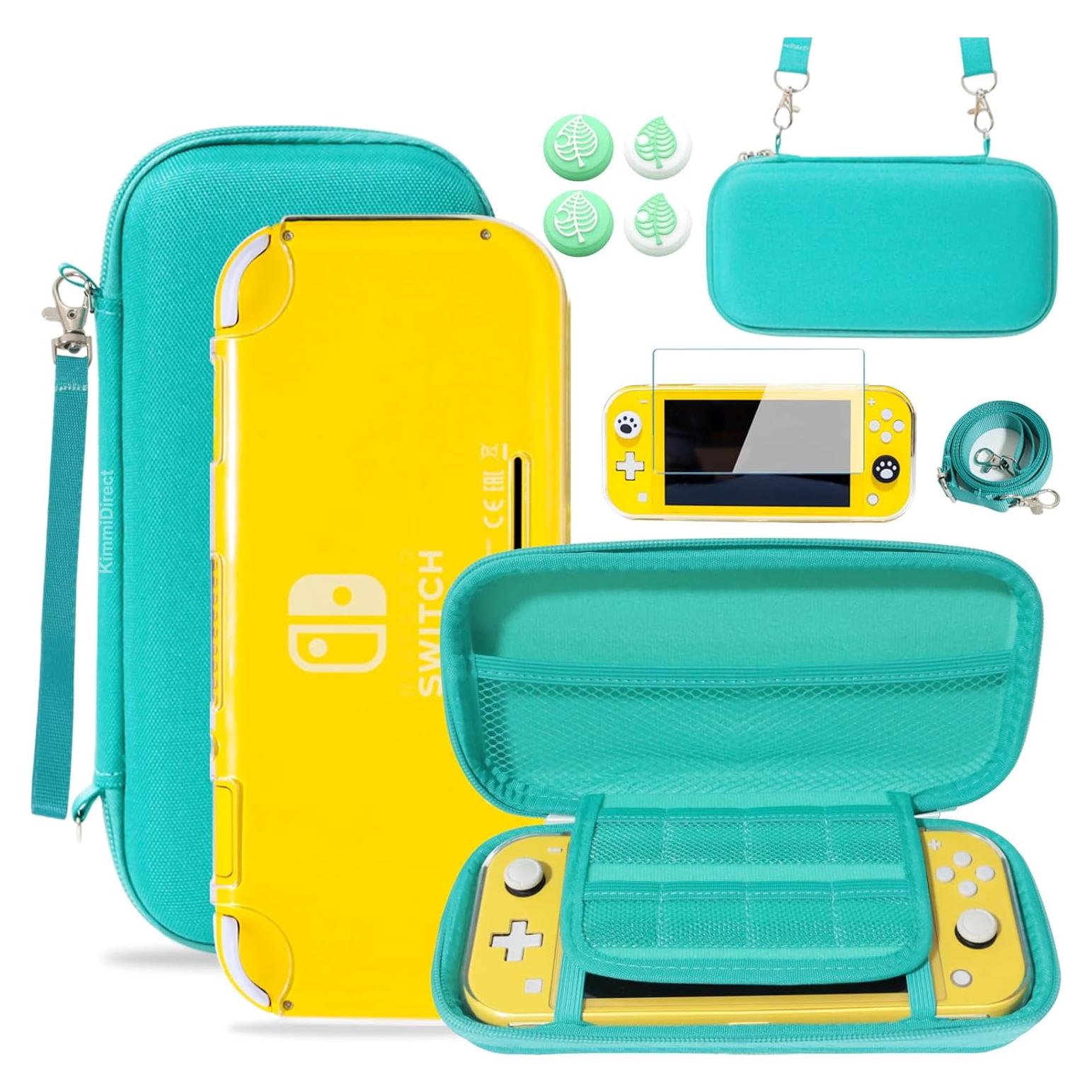 Estuche de Transporte KimmiDirect para Nintendo Switch Lite Turquesa