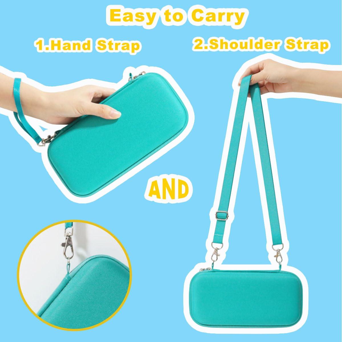 Estuche de Transporte KimmiDirect para Nintendo Switch Lite Turquesa