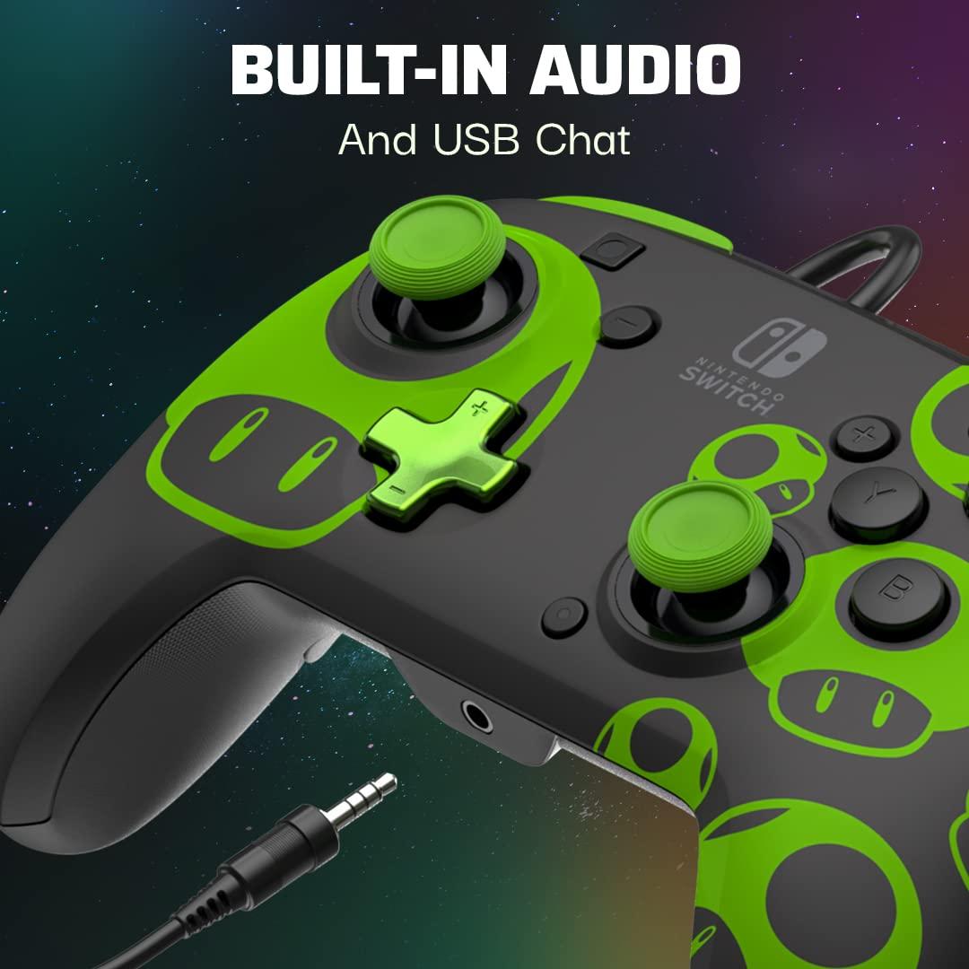 Controlador Pro con Cable PDP REMATCH 1-UP para Nintendo Switch