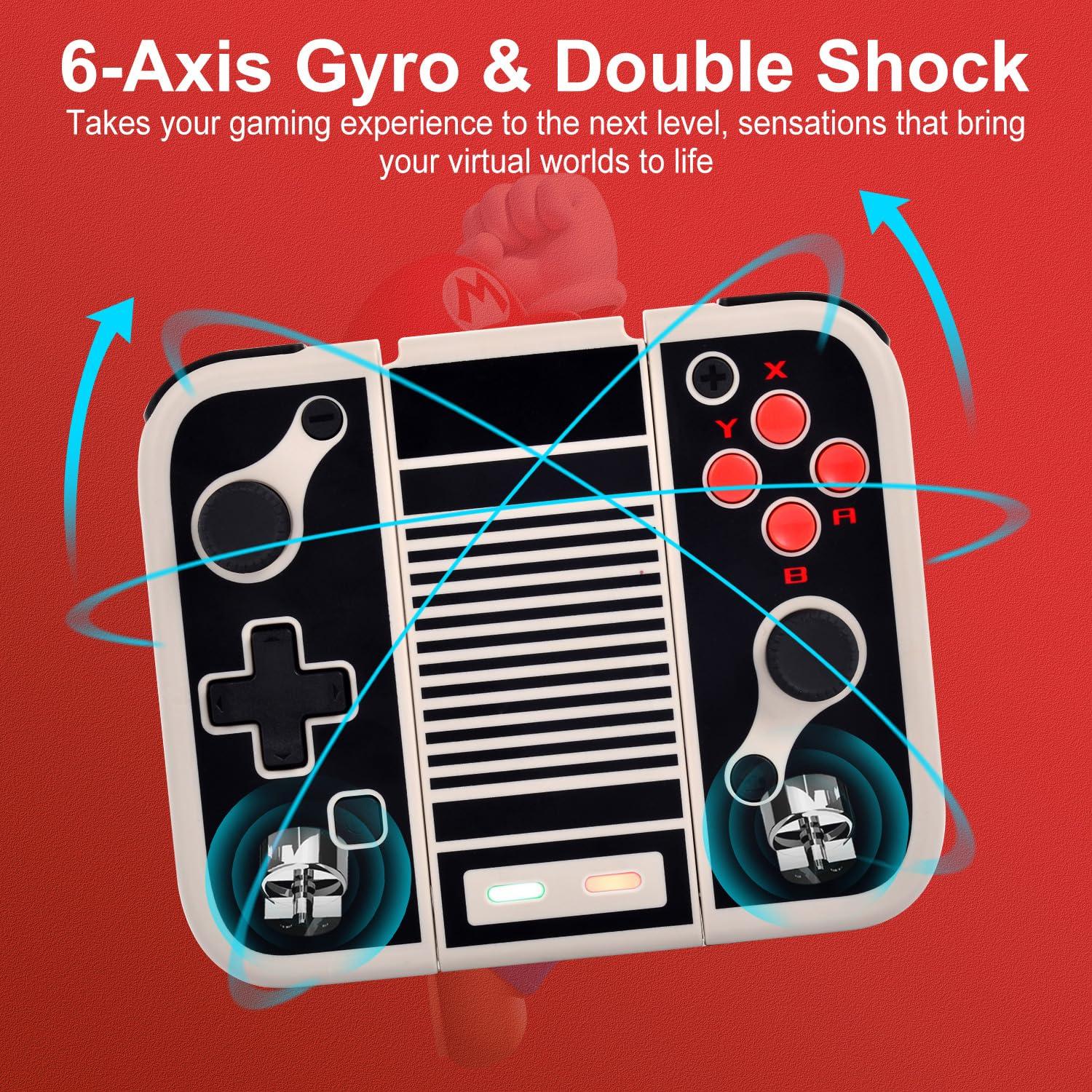 Controlador Inalámbrico MINSWC Estilo NES para Nintendo Switch