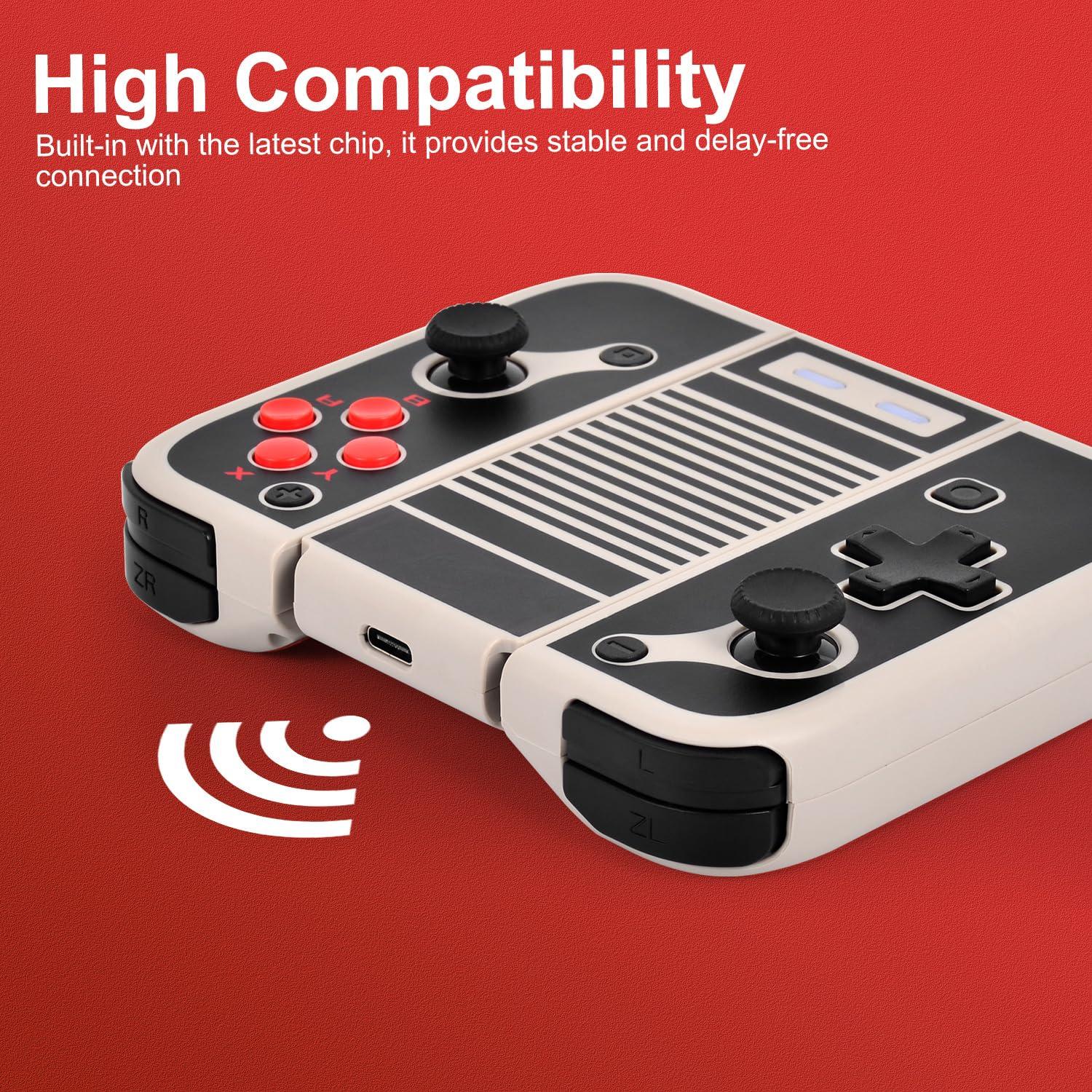 Controlador Inalámbrico MINSWC Estilo NES para Nintendo Switch