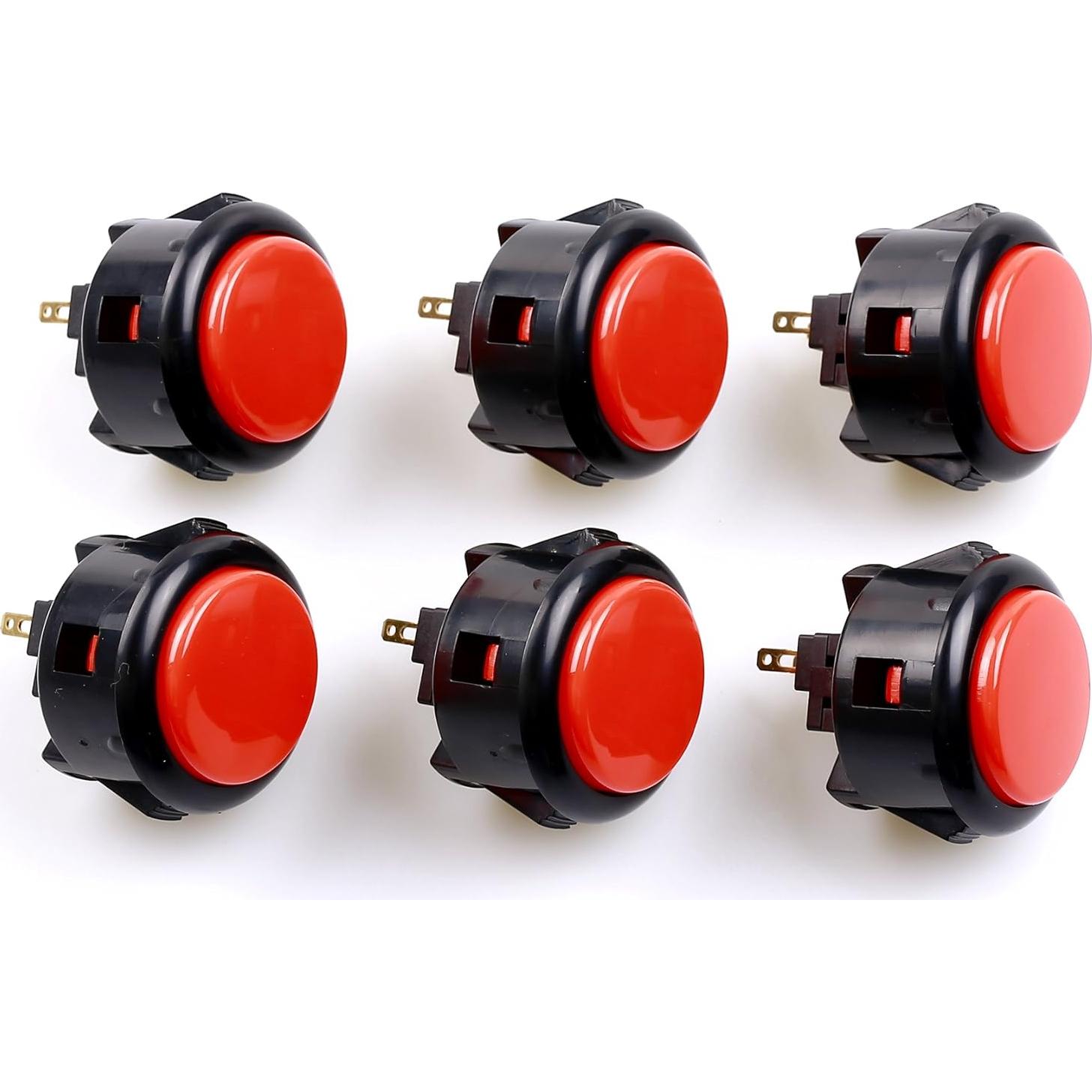 Botón de Presión Sanwa OBSF-30 30mm Original para Joystick