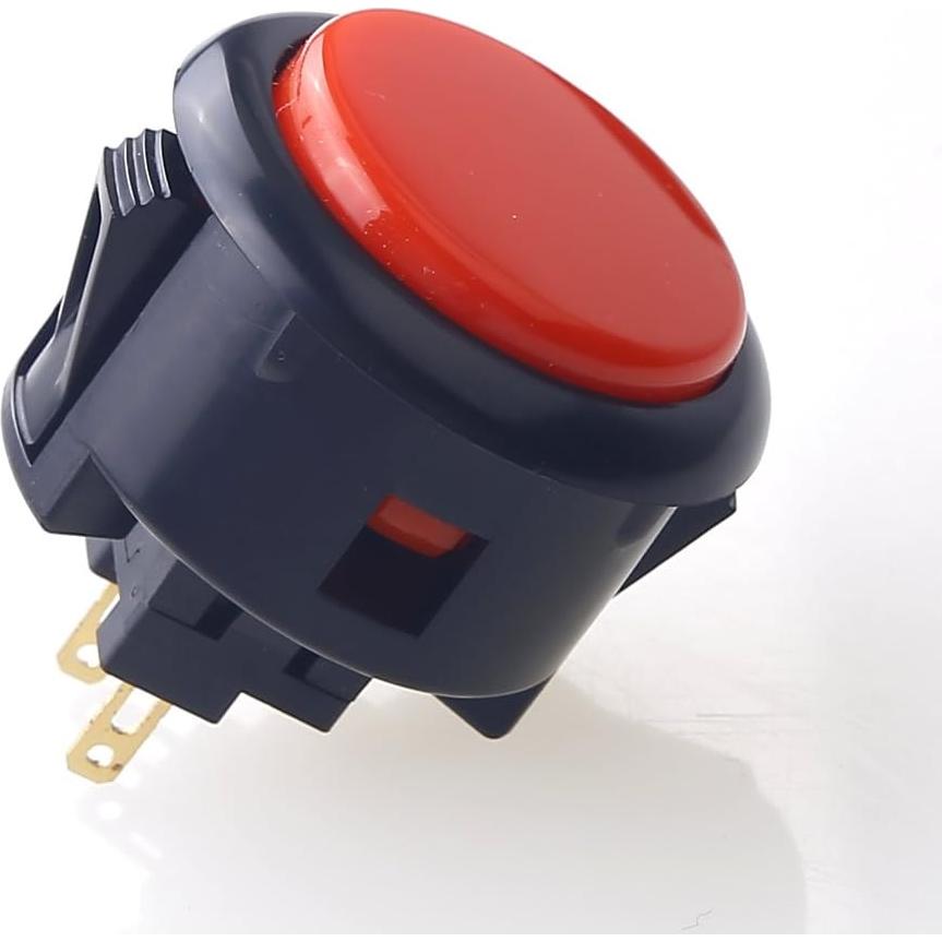 Botón de Presión Sanwa OBSF-30 30mm Original para Joystick