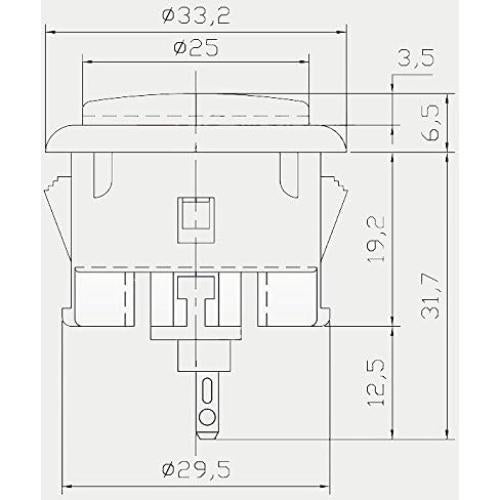 Botón de Presión Sanwa OBSF-30 30mm Original para Joystick