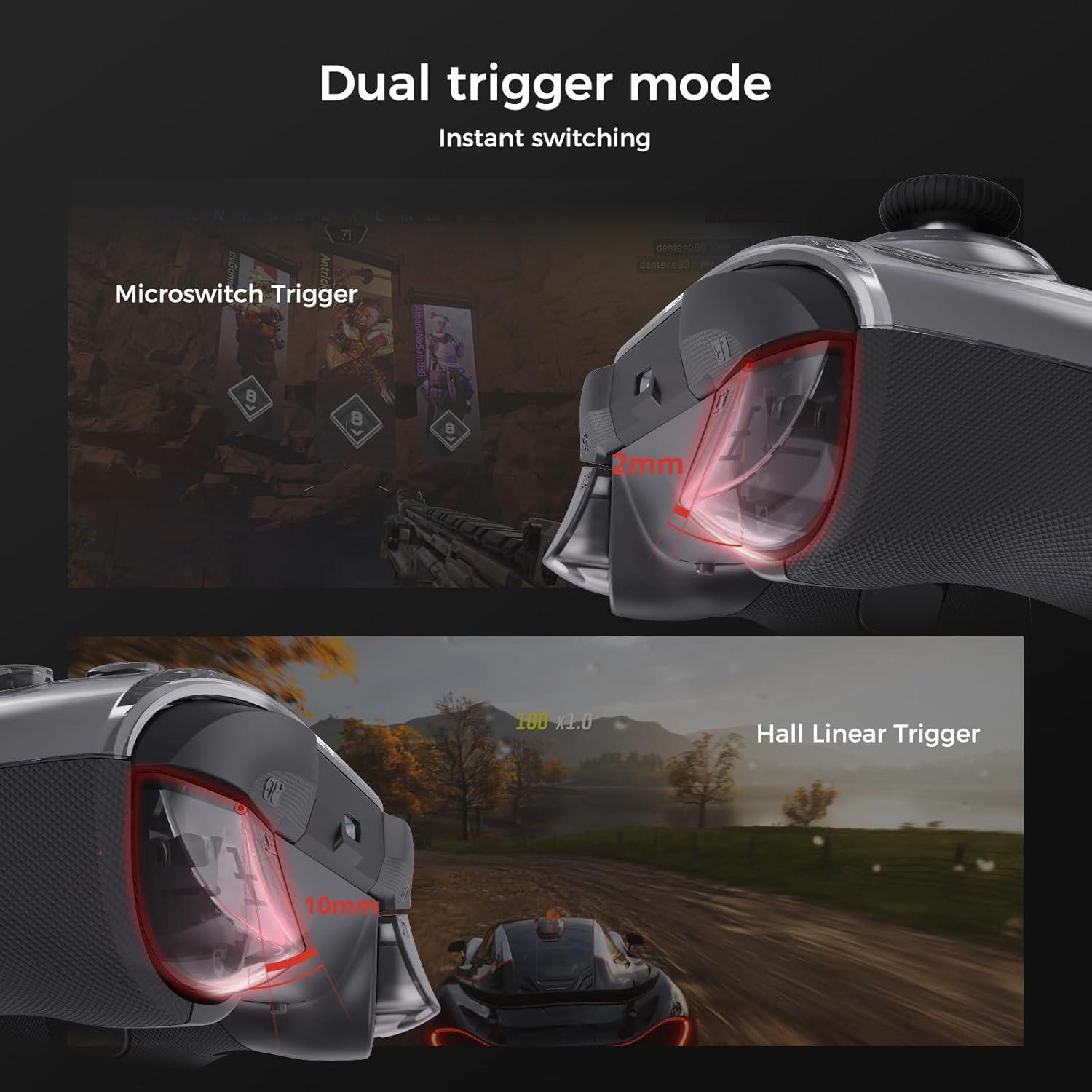 Controlador Inalámbrico Pro Mobapad Huben2 para Switch y PC