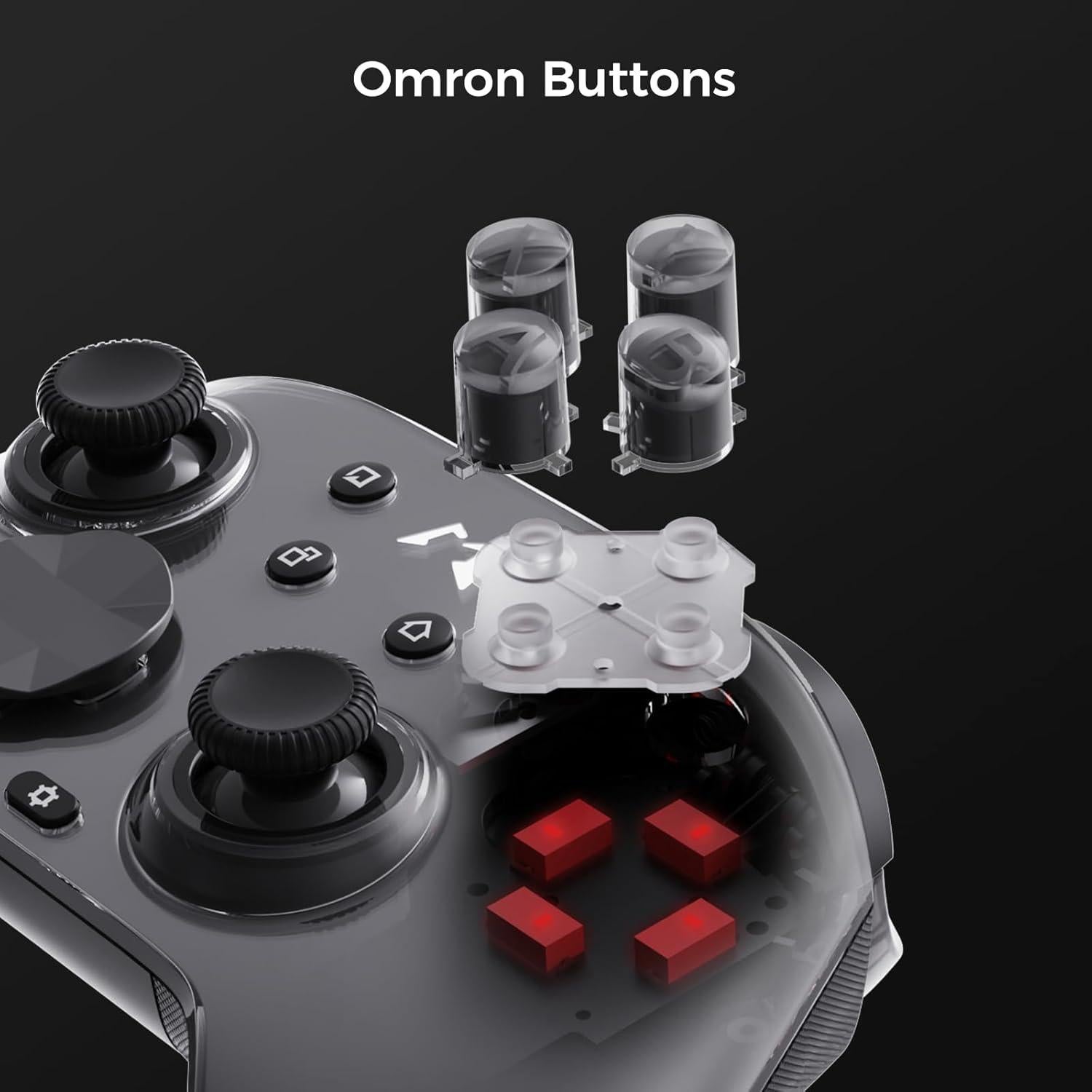 Controlador Inalámbrico Pro Mobapad Huben2 para Switch y PC