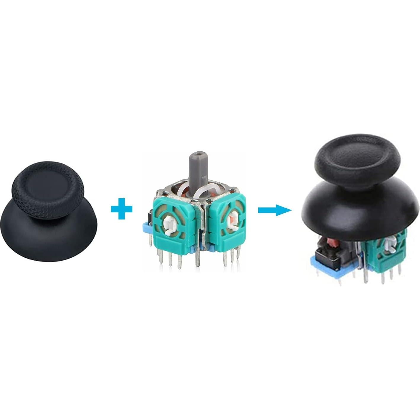 Reemplazo Joystick Analógico Veanic PS5 - 6 Piezas