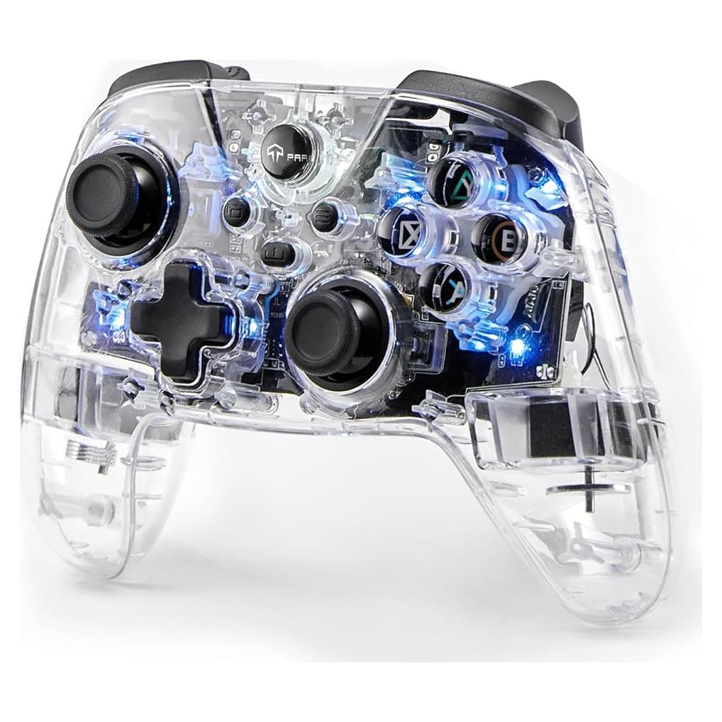 Controlador Inalámbrico TPARTS para Tesla y PC - 7 Colores LED