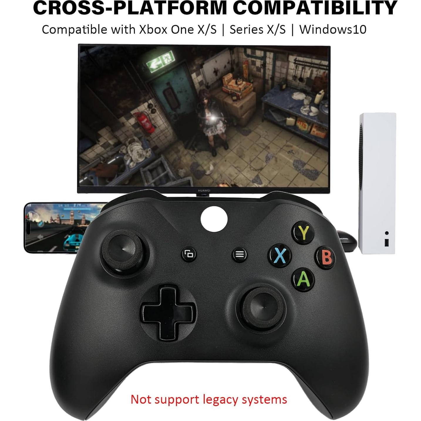 Controlador Inalámbrico YouYouGou XBOX-1708 Negro para Xbox One