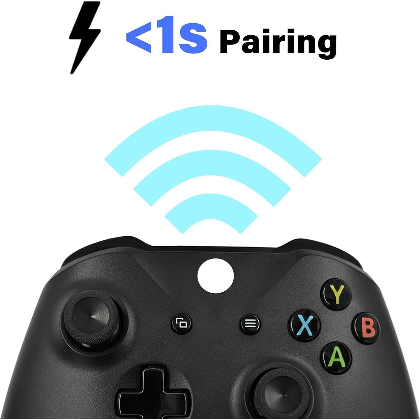 Controlador Inalámbrico YouYouGou XBOX-1708 Negro para Xbox One