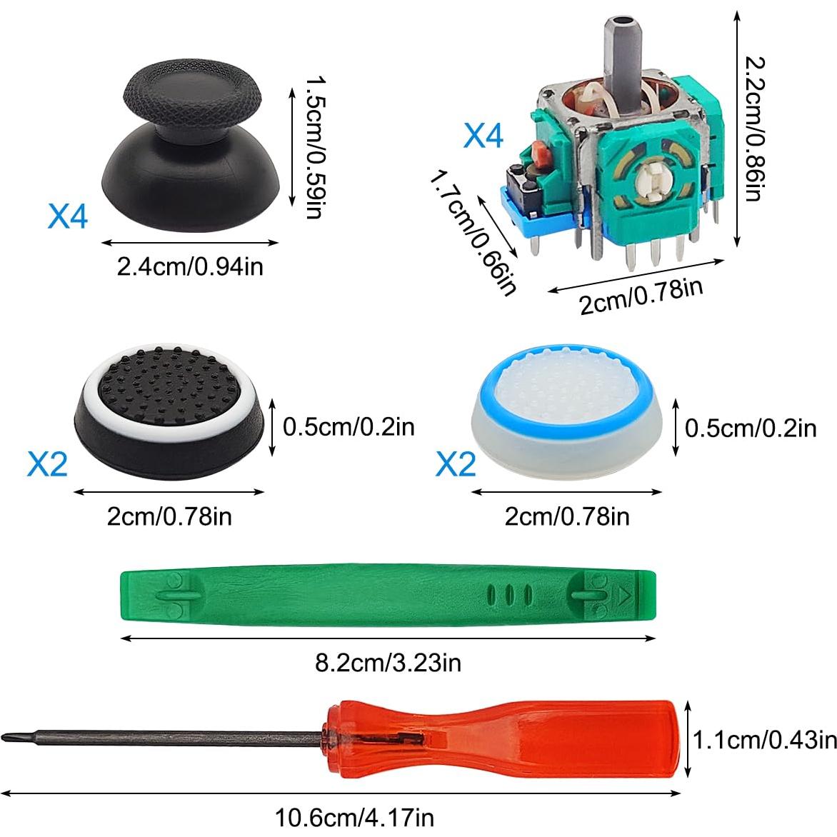 Kit de Reemplazo Joystick Analógico 14 Piezas SourceTon PS5