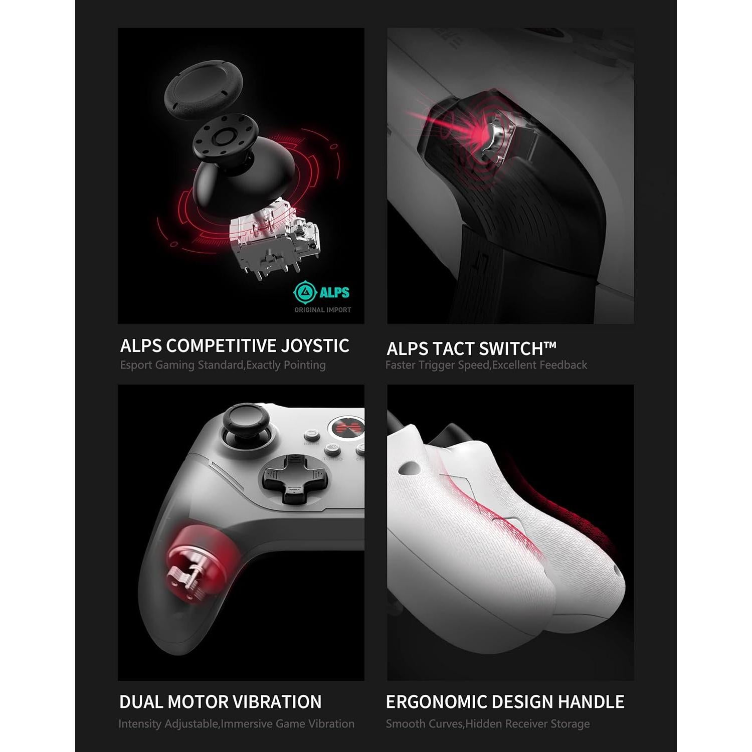 Controlador Inalámbrico BEITONG Asura 2 Pro para PC y Android