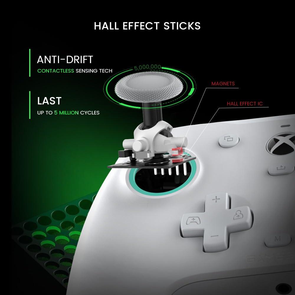 Controlador GameSir G7 SE para Xbox One y PC - Blanco