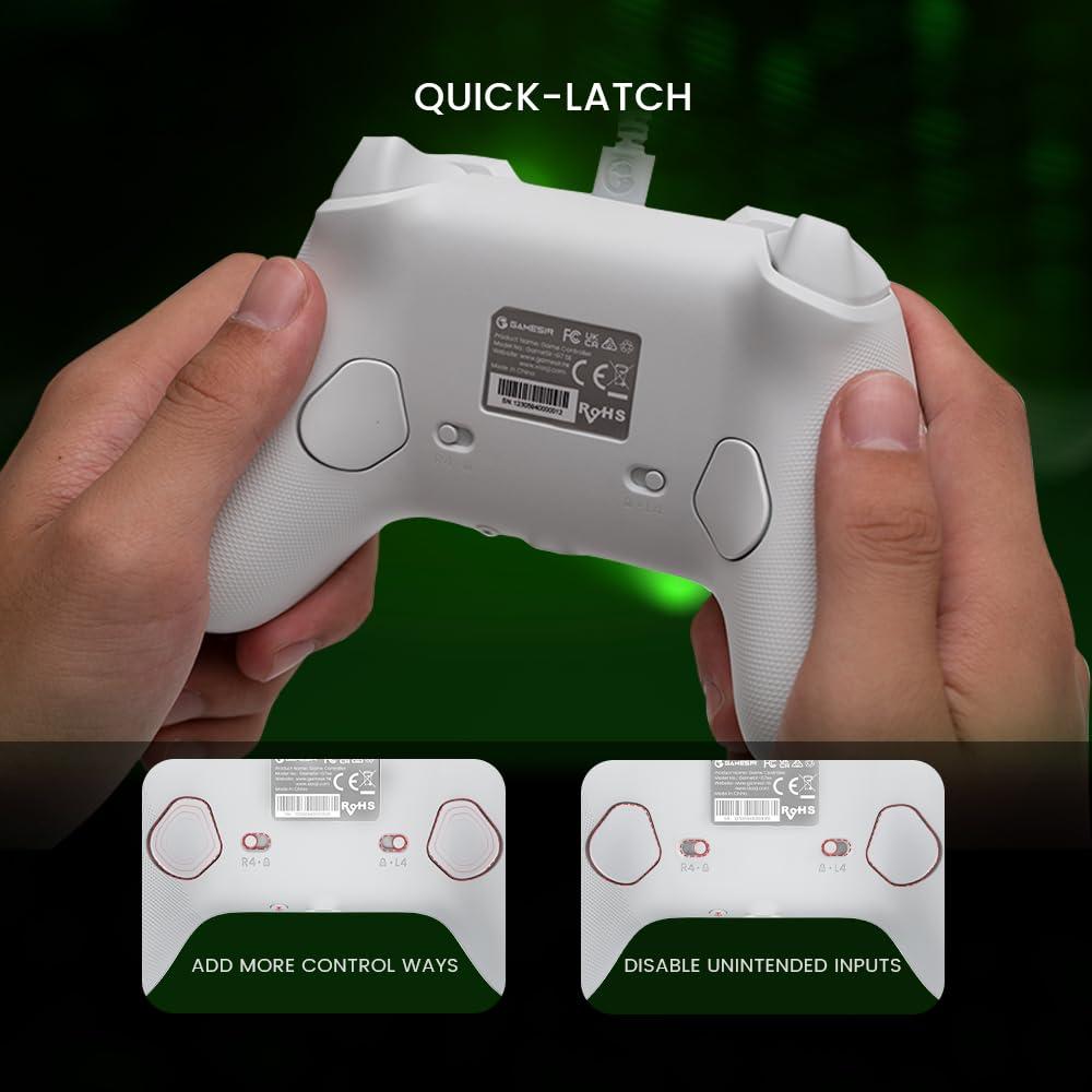 Controlador GameSir G7 SE para Xbox One y PC - Blanco
