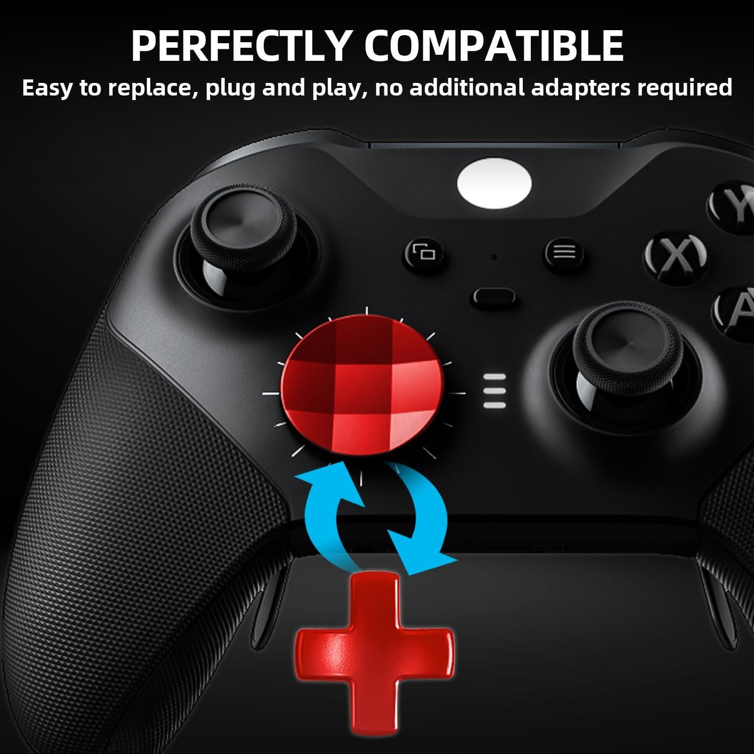 Kit de Accesorios DTianSir para Xbox Elite Serie 2 - Rojo