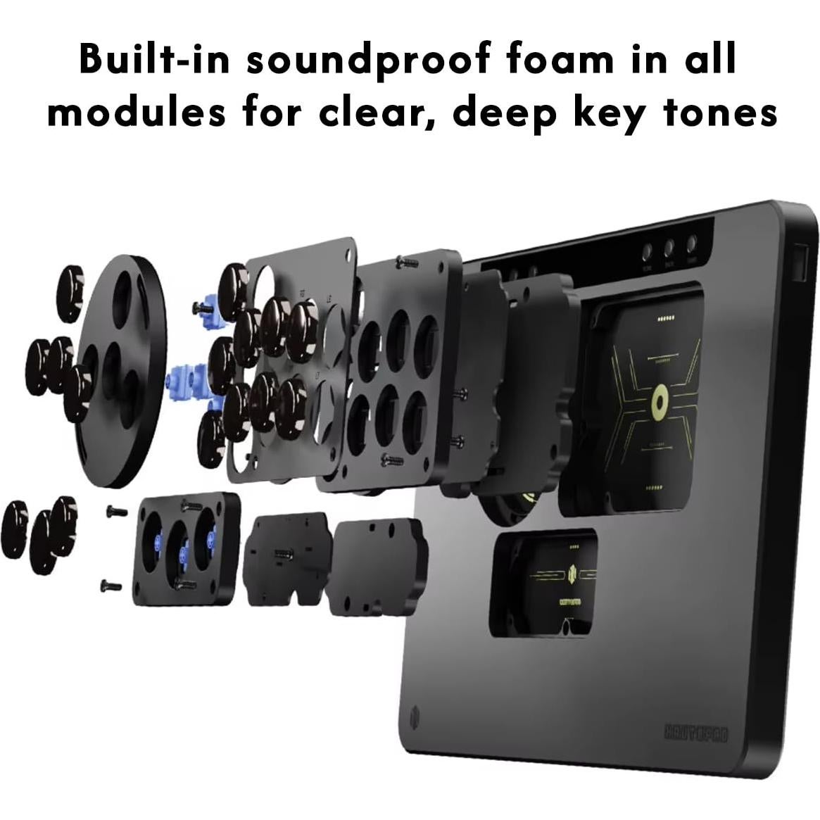 Controlador Arcade Sehawei X1 - Diseño Bajo Perfil, RGB, Compatible PS4/PC