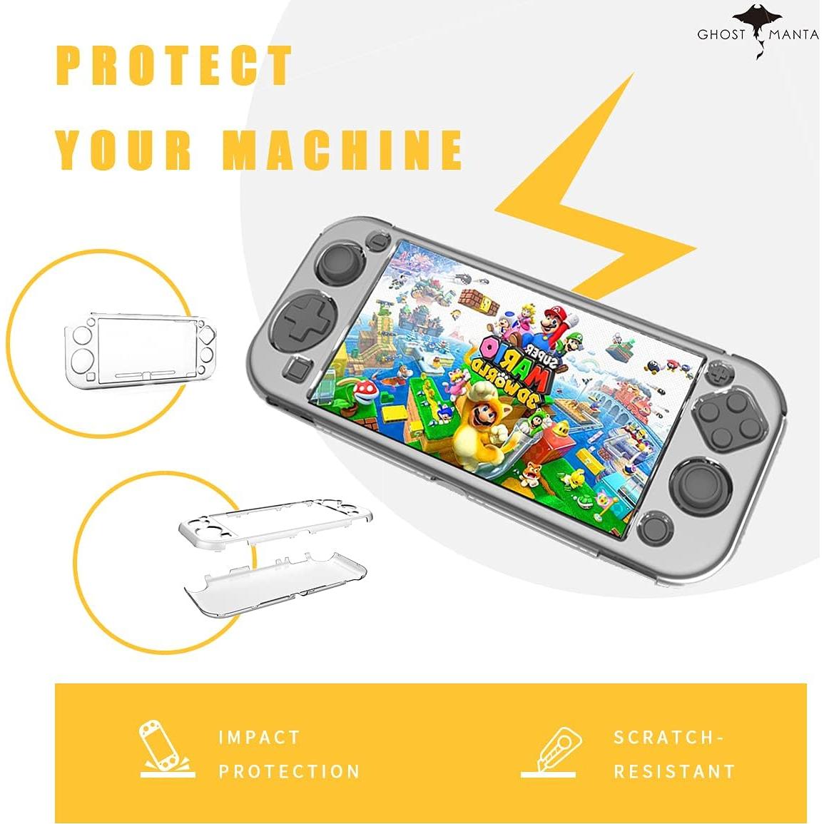 Kit de Accesorios 12 en 1 Ghost Manta para Switch Lite