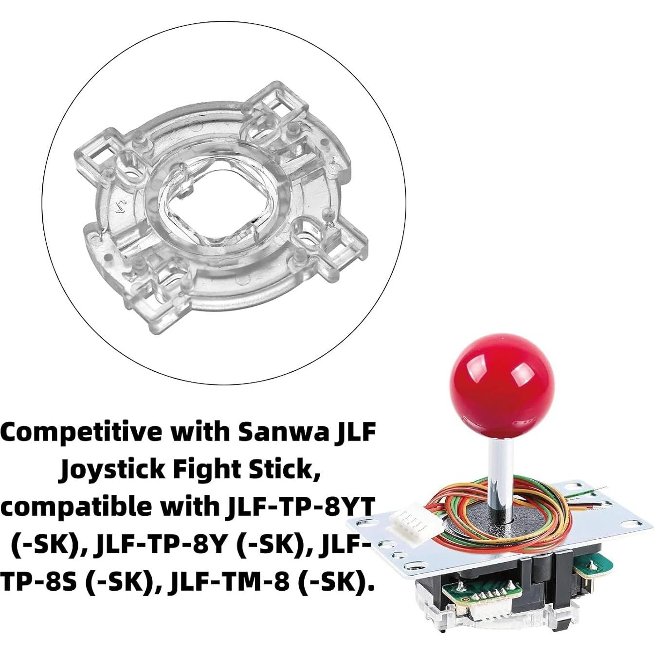 2 Piezas Puerta Restrictora Cuadrada Ruimou GT-8F para Joystick