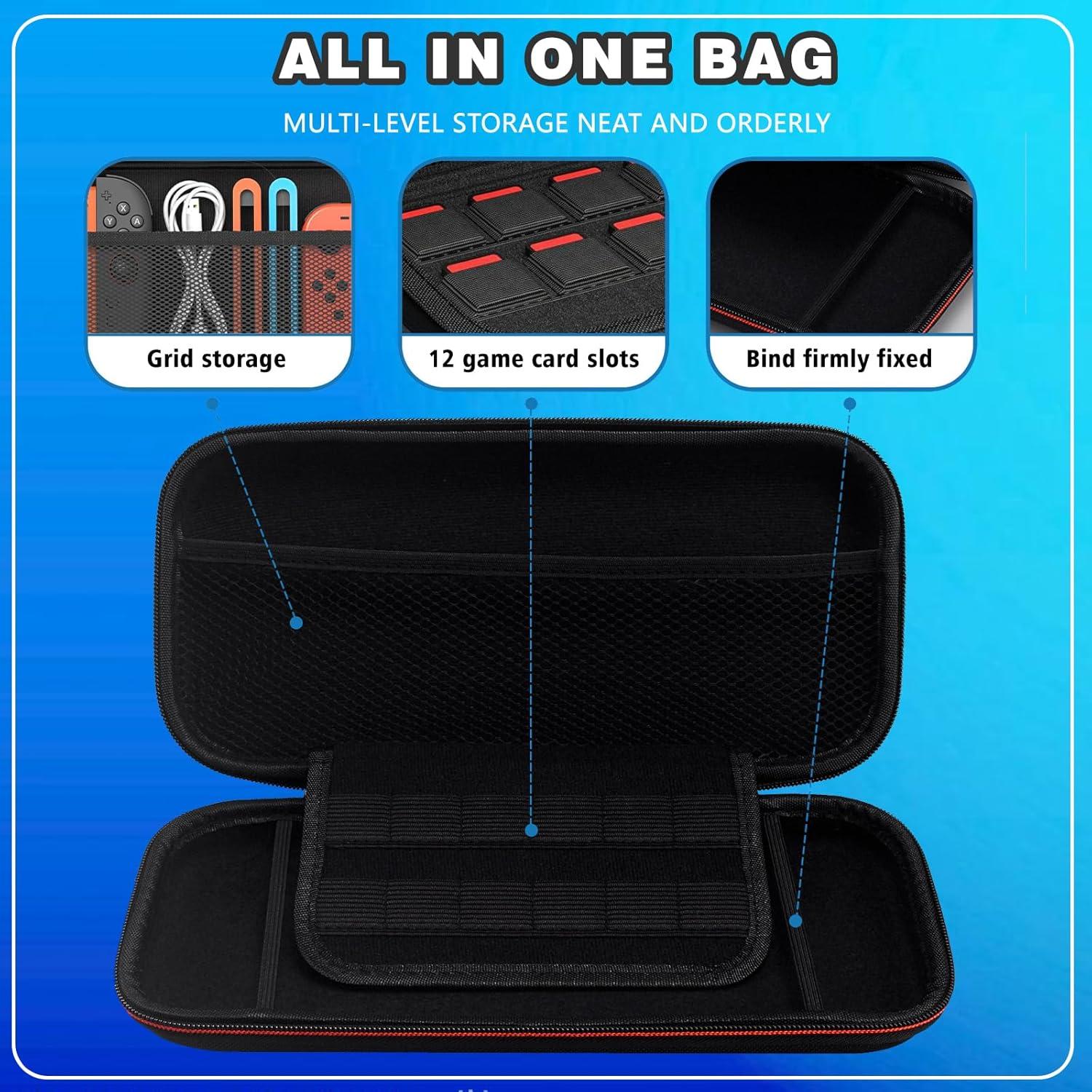 Paquete de Accesorios 10 en 1 TOSAXSC para Nintendo Switch 2