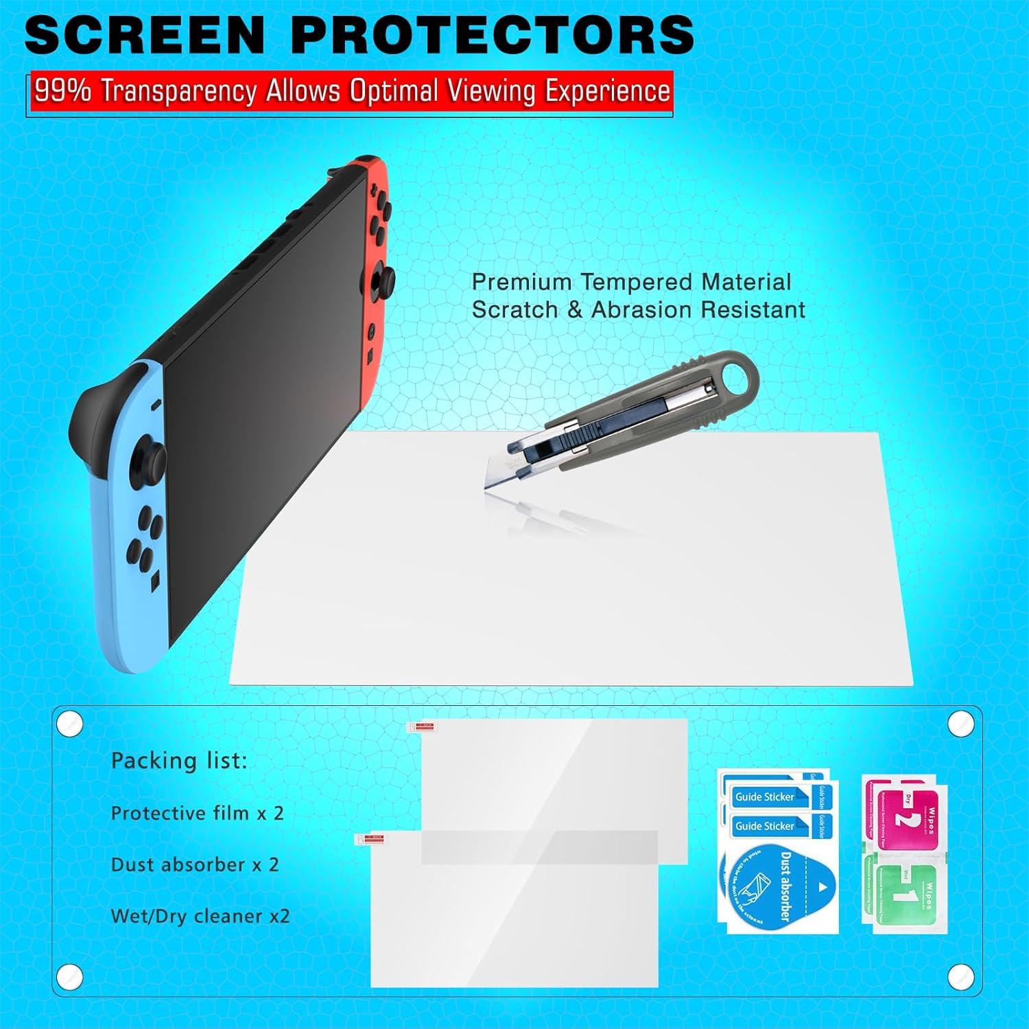 Paquete de Accesorios 10 en 1 TOSAXSC para Nintendo Switch 2