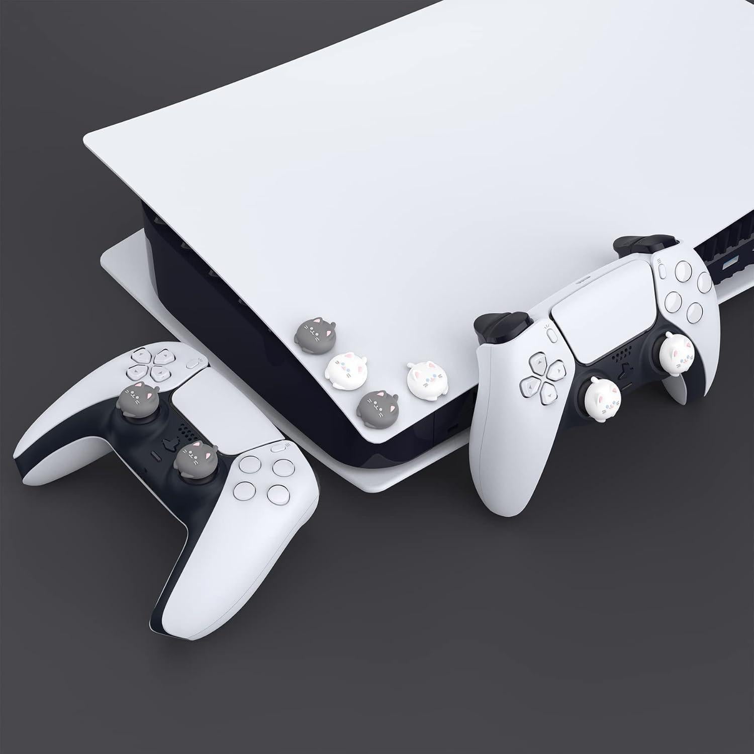 Tapas de Joystick Silicona PlayVital Gatito Bonito PS5/Xbox