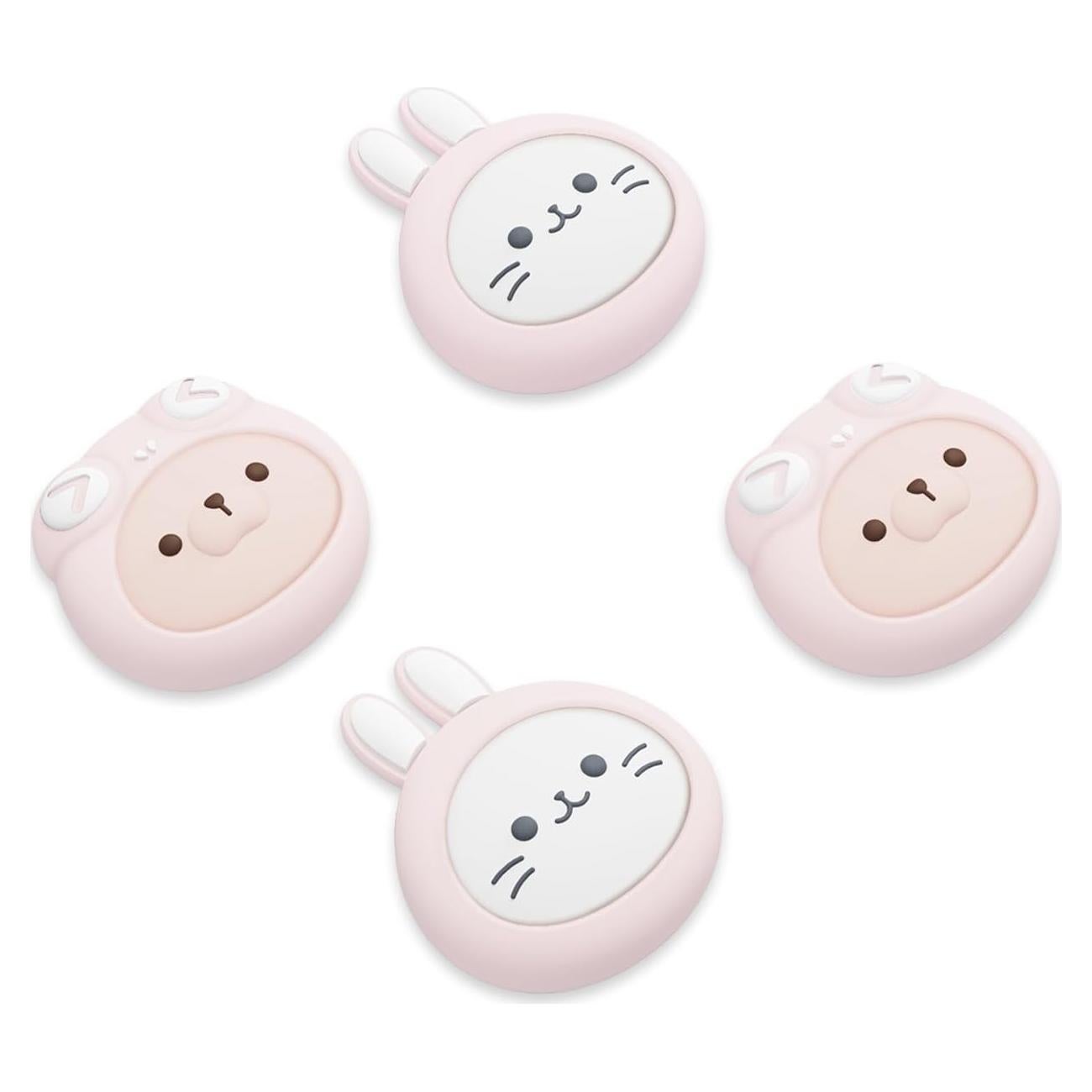 Tapas de Agarre para Pulgares PlayVital - Gatito y Perrito Cosplay