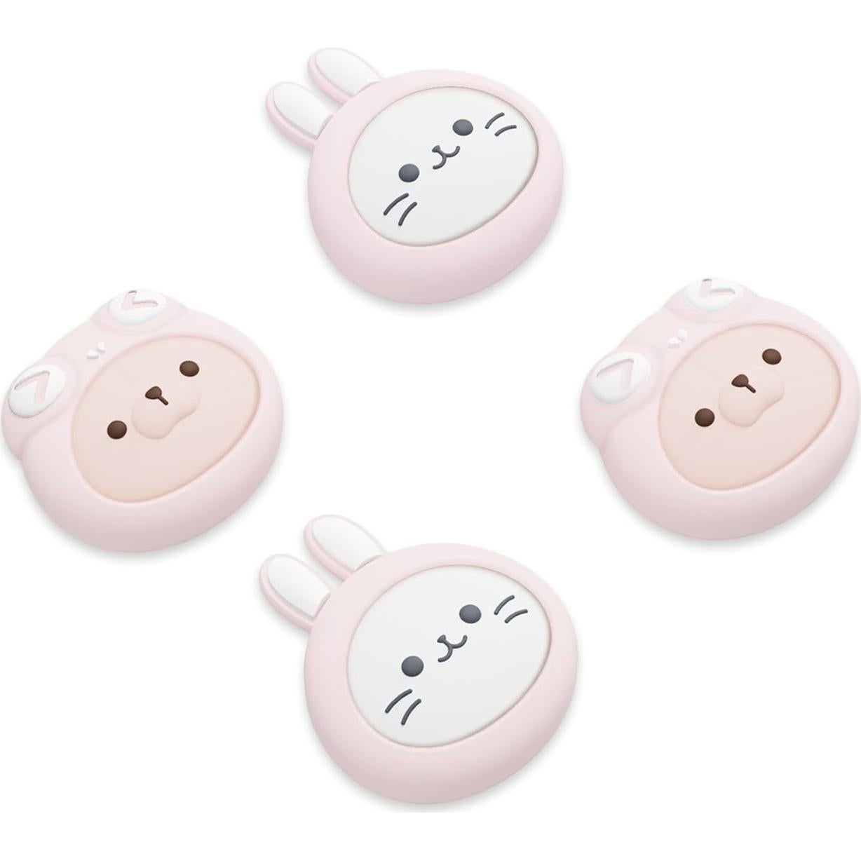 Tapas de Agarre para Pulgares PlayVital - Gatito y Perrito Cosplay