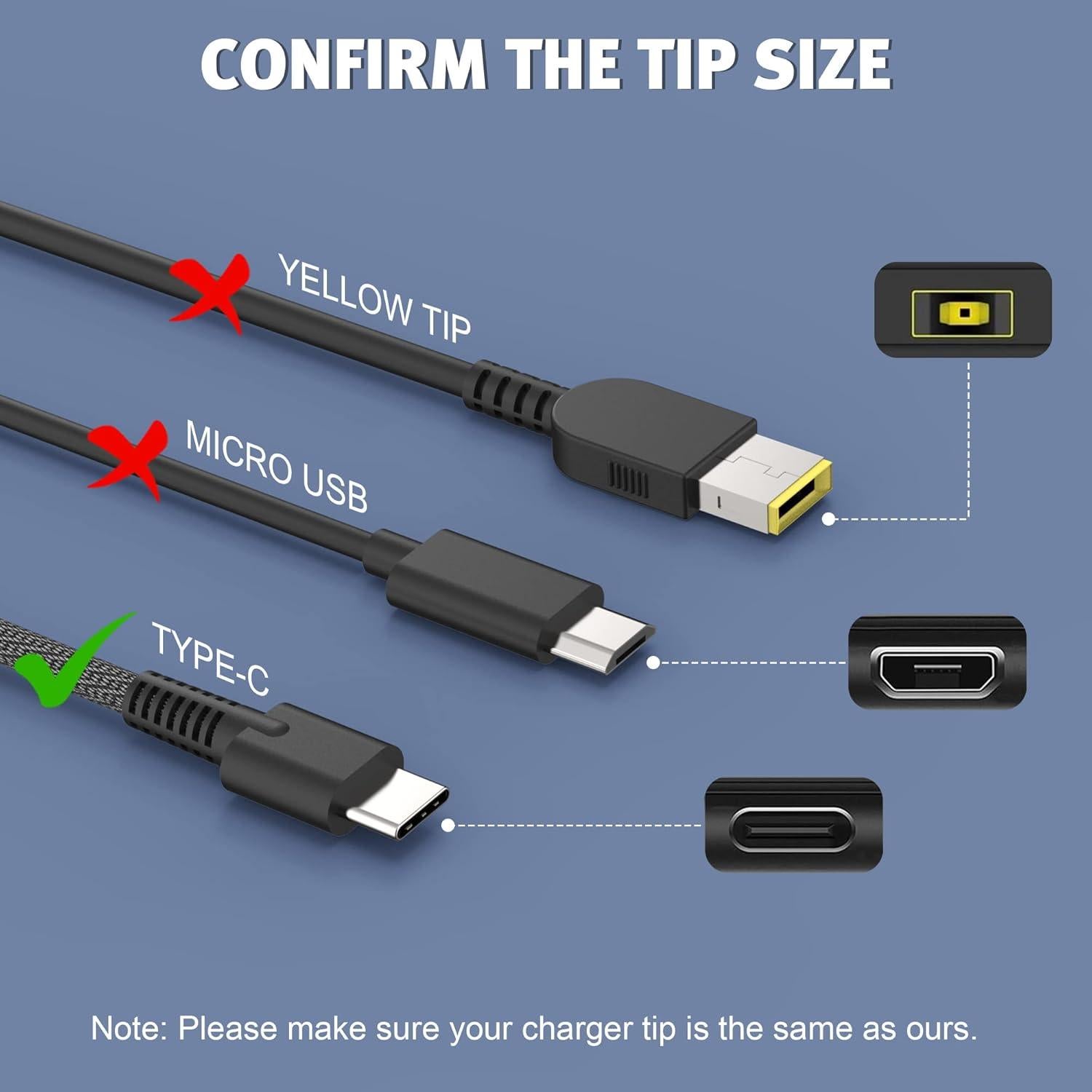 Cargador HP 65W USB-C Compatible con Spectre y EliteBook