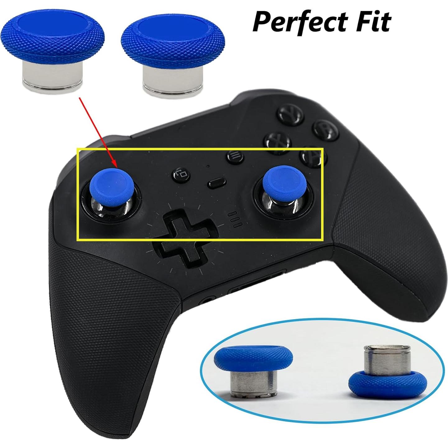 Reemplazo Palancas Cortas Magnéticas Xbox Elite 2 Azul - 2 Unidades