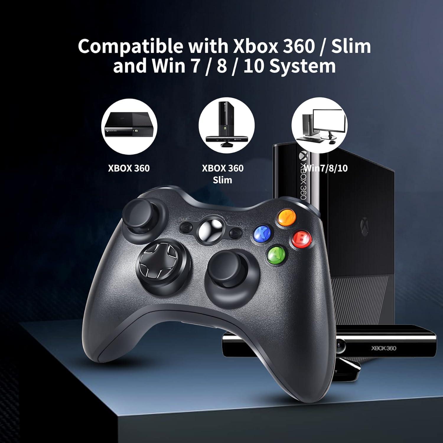 Controlador Inalámbrico Crifeir para Xbox 360 - Doble Vibración