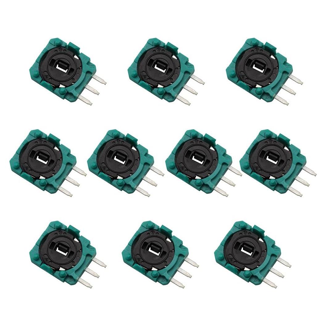 10 Potenciómetros Trimmer B10K para Joystick PS4/PS3/Switch