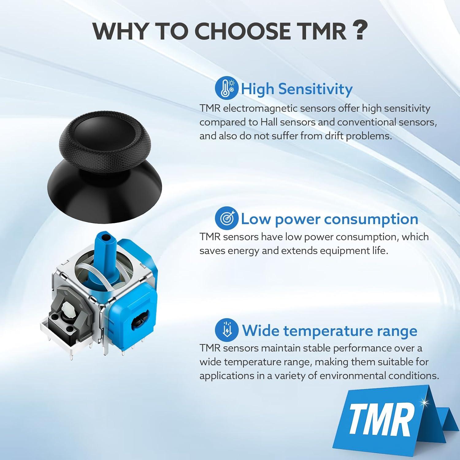 Reemplazo Joysticks Electromagnéticos TMR WeChip para Switch Pro