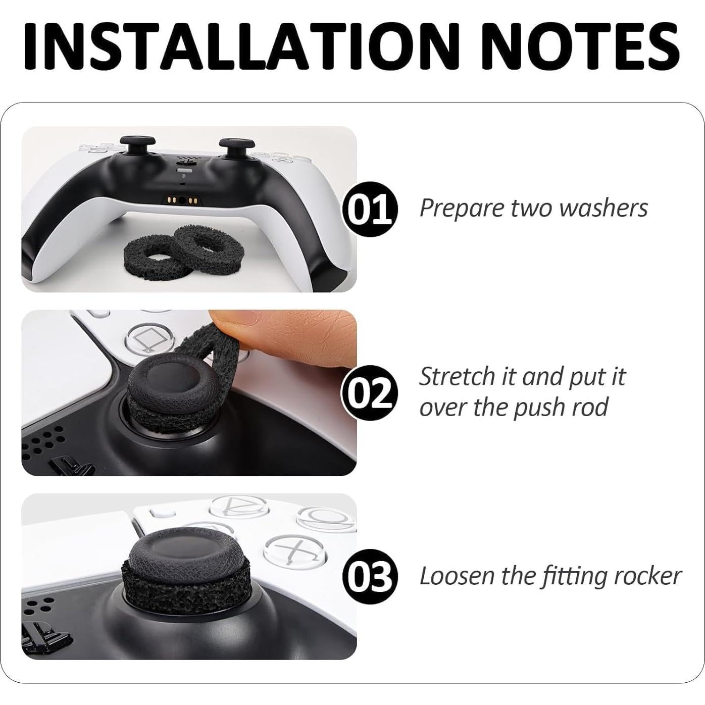 Anillos de Precisión MOLOPPO para Controladores PS5 y Xbox