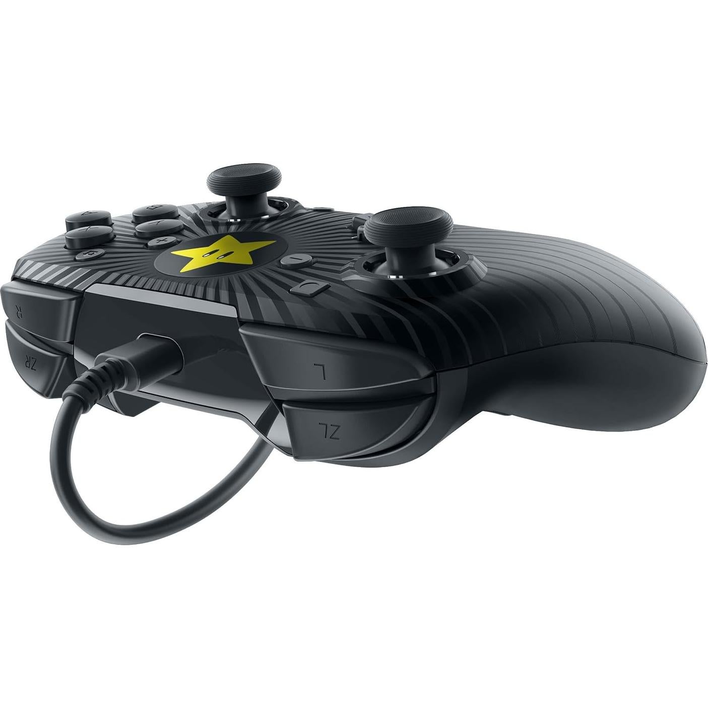 Controlador Pro con Cable PDP Estrella Mario para Nintendo Switch