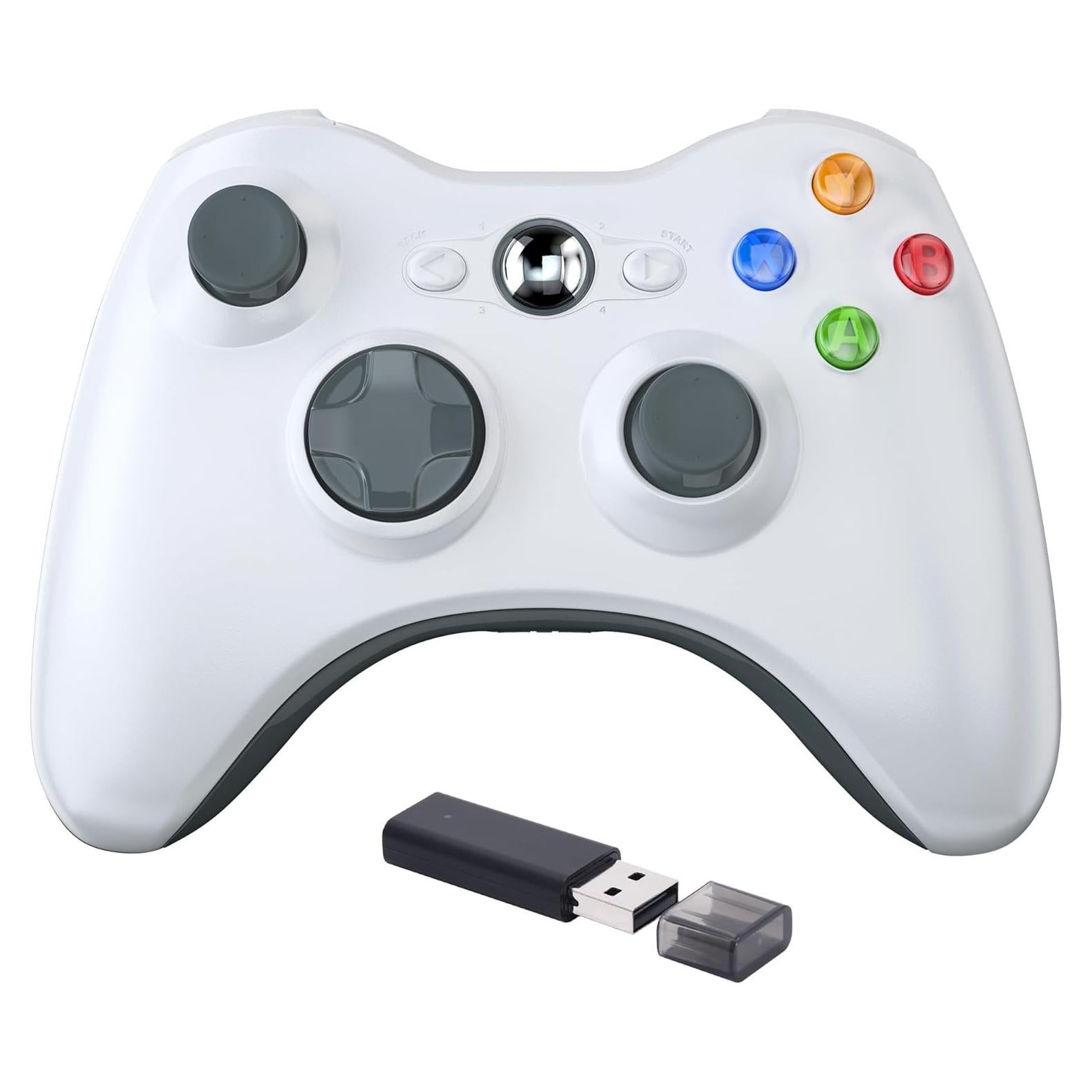 Controlador Inalámbrico KIWITATA para Xbox 360 y PC - Gamepad 2.4GHz
